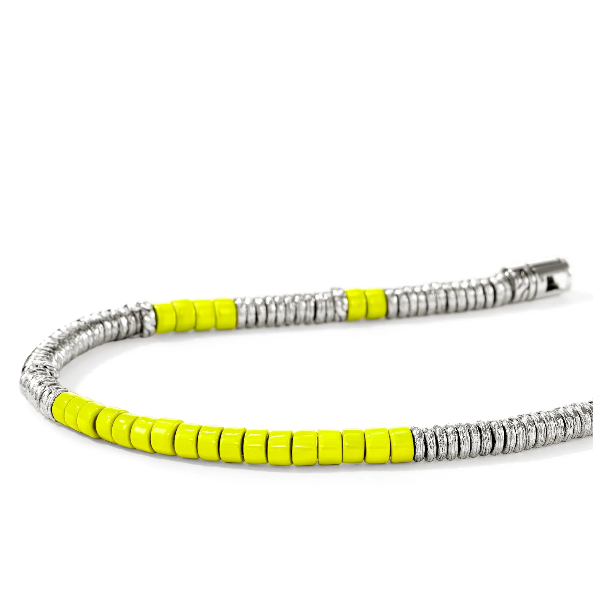 Heishi Bracelet, Sterling Silver, Enamel|BU900698YE sold by John Hardy product image thumbnail 2