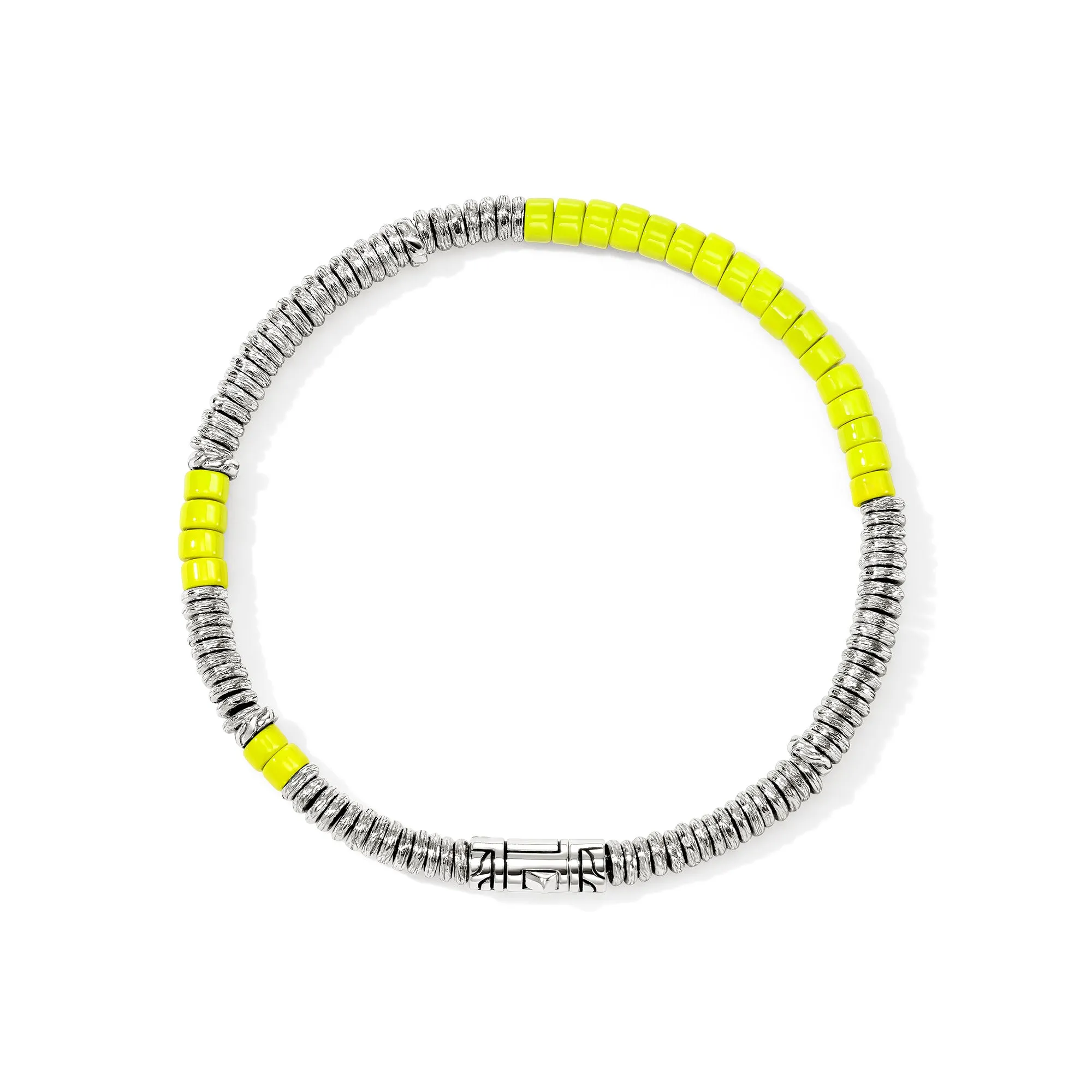 Heishi Bracelet, Sterling Silver, Enamel|BU900698YE sold by John Hardy product image thumbnail 4