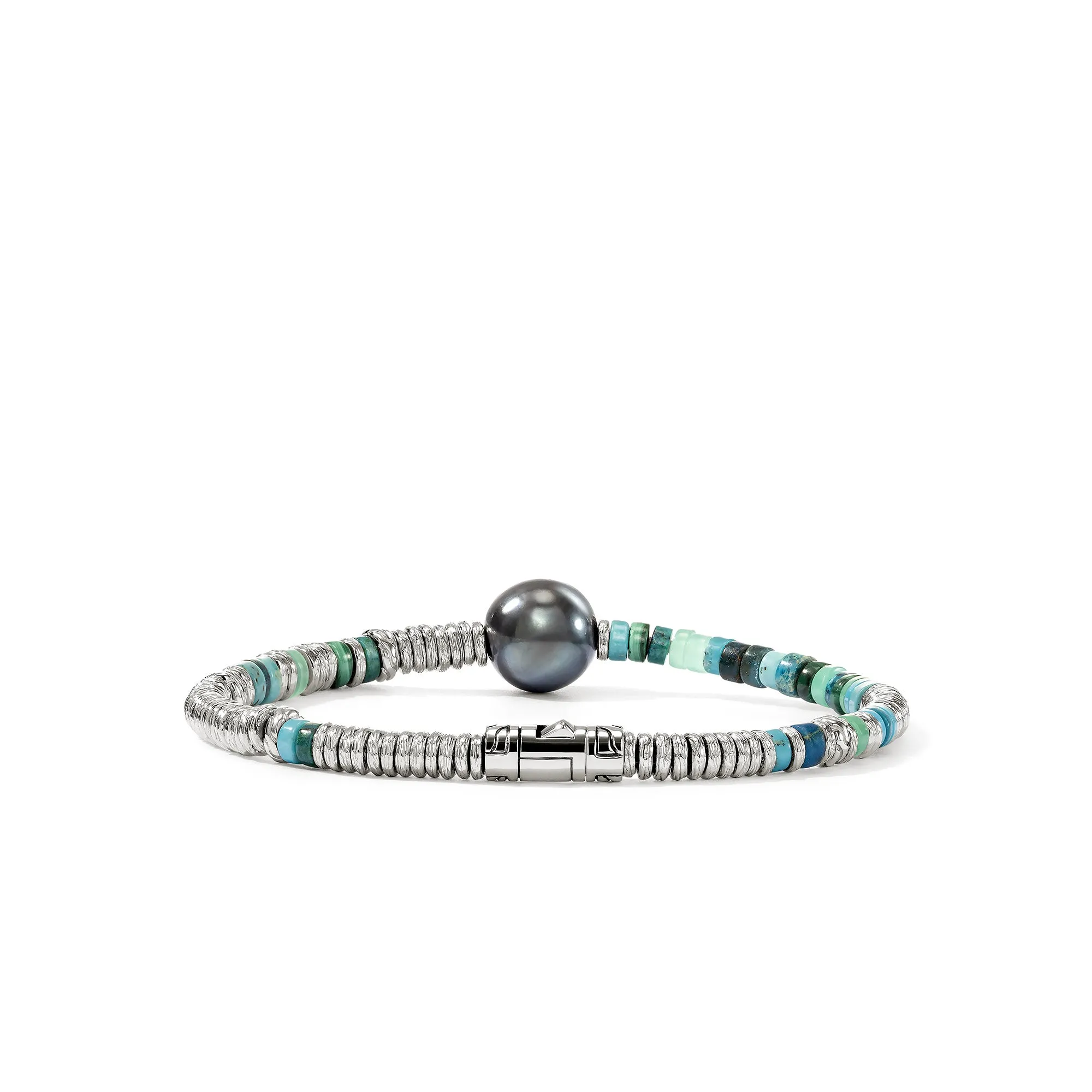 Heishi Bracelet, Sterling Silver, Hardstones, Pearl|BUS987971TQCRS sold by John Hardy product image thumbnail 3