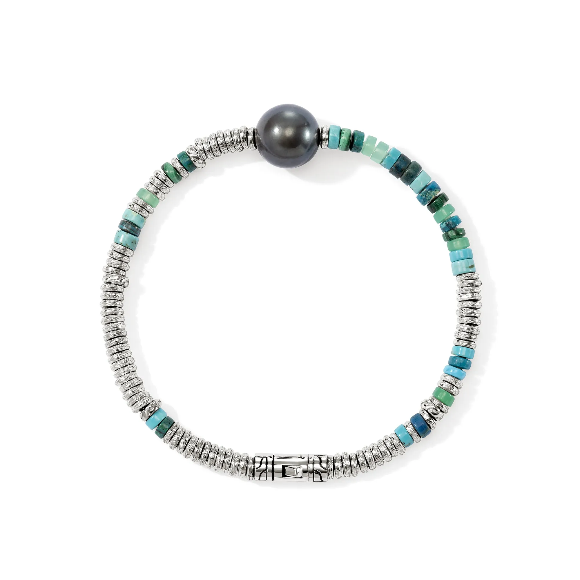 Heishi Bracelet, Sterling Silver, Hardstones, Pearl|BUS987971TQCRS sold by John Hardy product image thumbnail 4