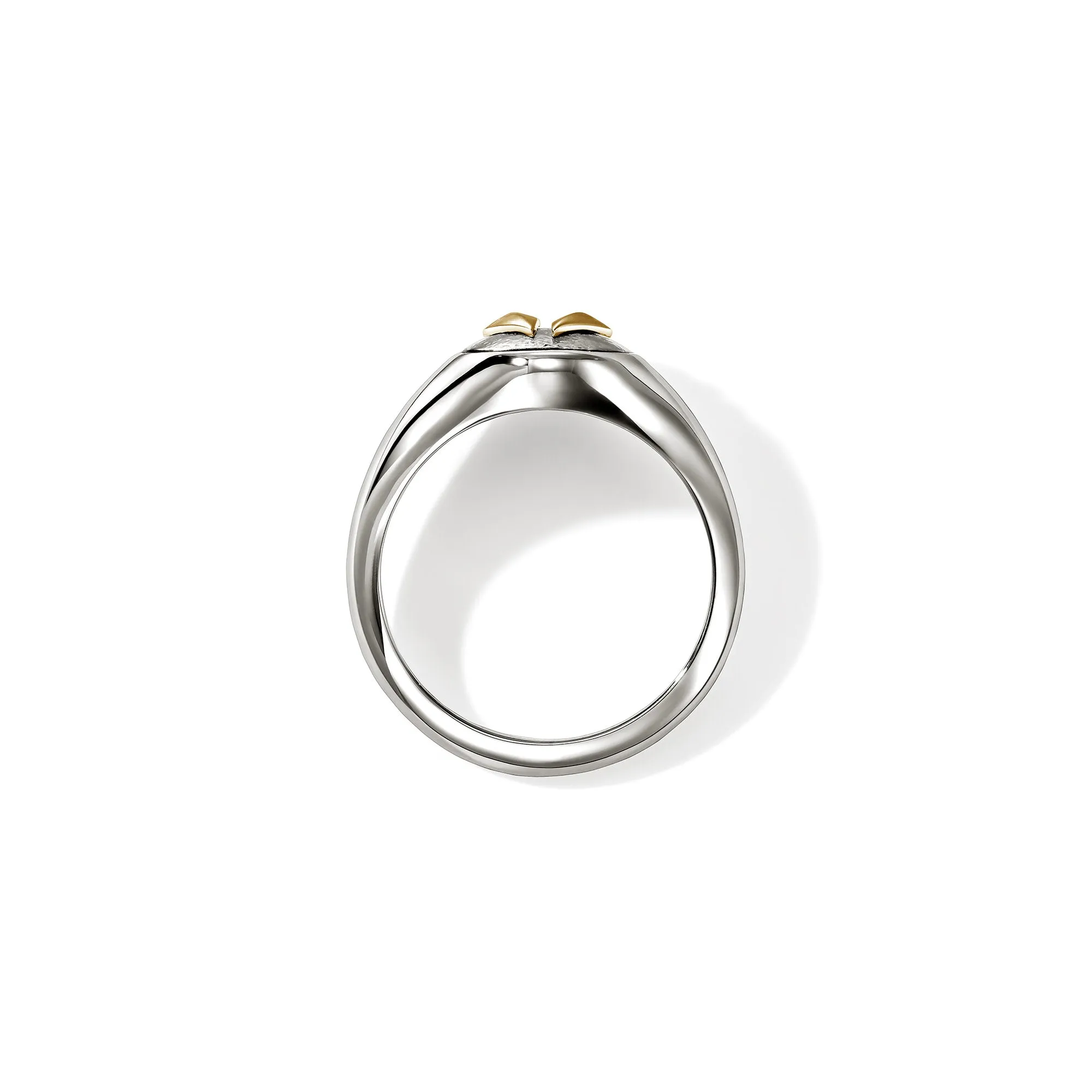 Split Gate Signet Ring, Gold, Sterling Silver|RMZZ98851 sold by John Hardy product image thumbnail 4