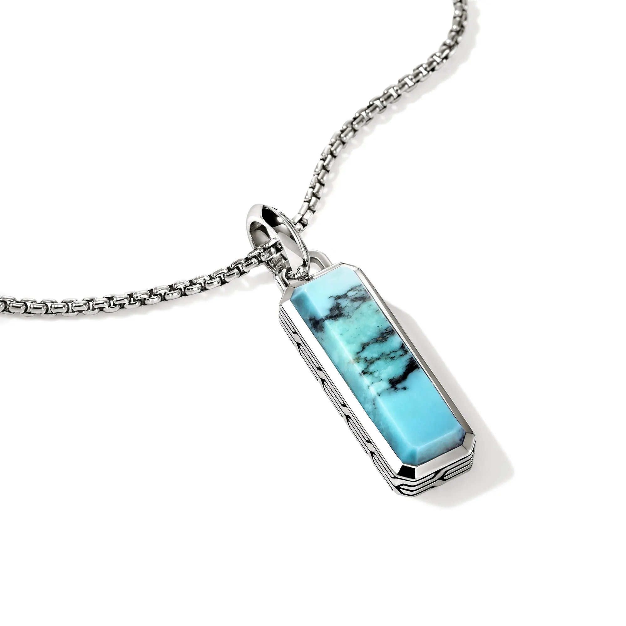 Turquoise Talisman Necklace, Sterling Silver|NMS988001TQ sold by John Hardy product image thumbnail 2