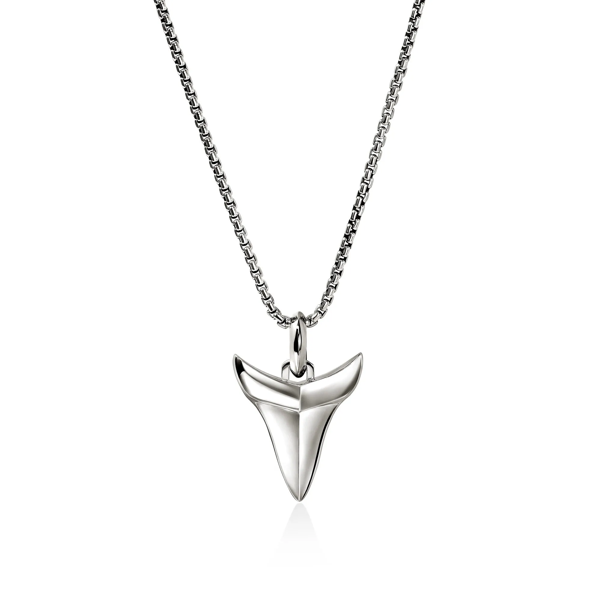 Shark Tooth Talisman Necklace, Sterling Silver, Diamonds|NMP987892DI sold by John Hardy product image thumbnail 3
