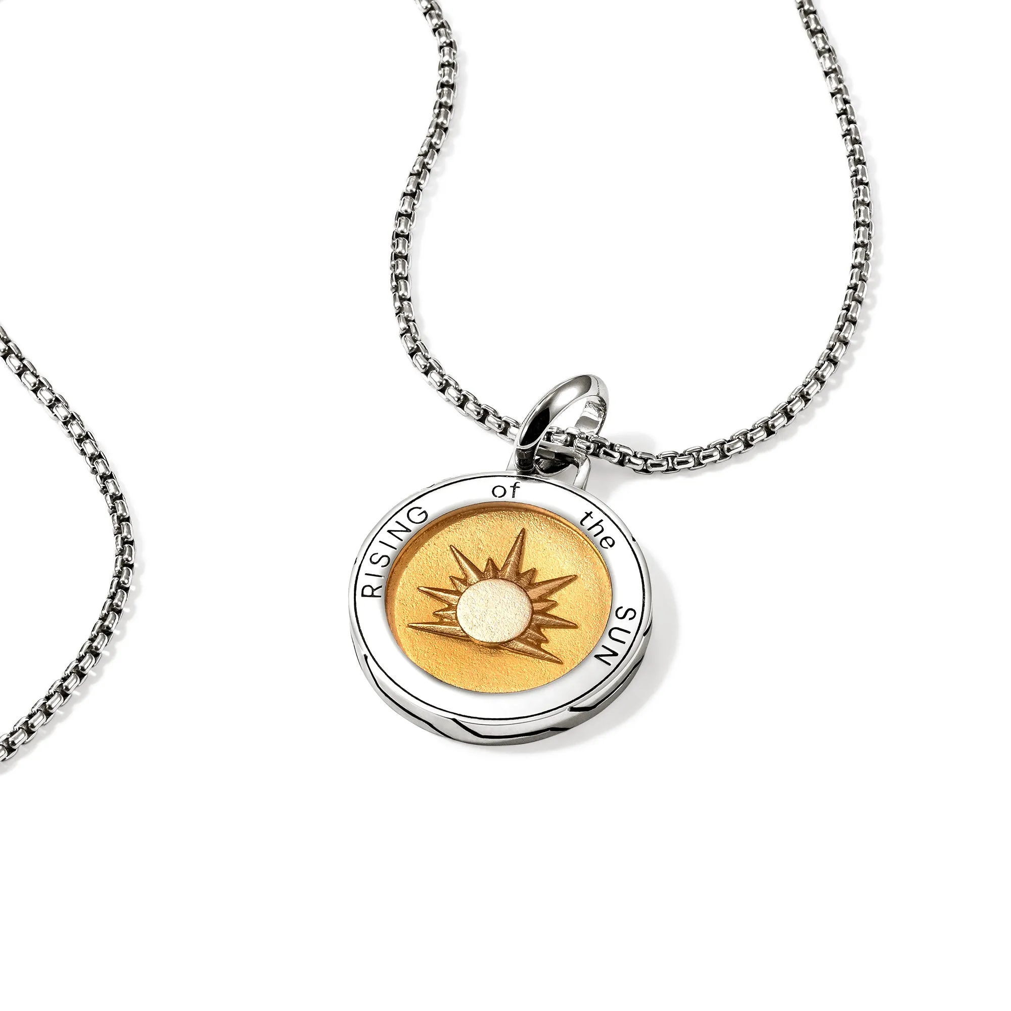 Sun Talisman Necklace, Sterling Silver, Enamel|NM98836YE sold by John Hardy product image thumbnail 2
