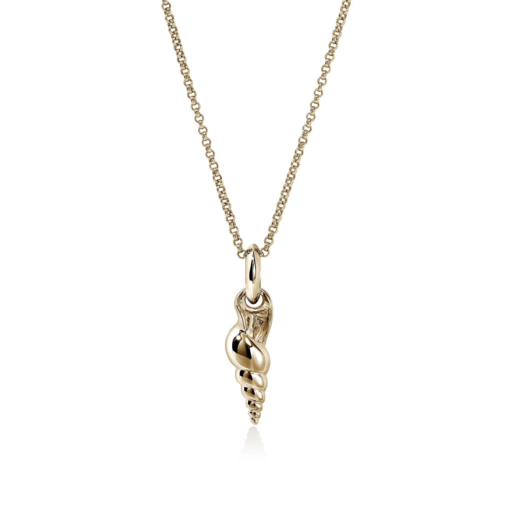 Shell Talisman Necklace, Gold, Diamonds|NGGX9012142DI sold by John Hardy product image thumbnail 3