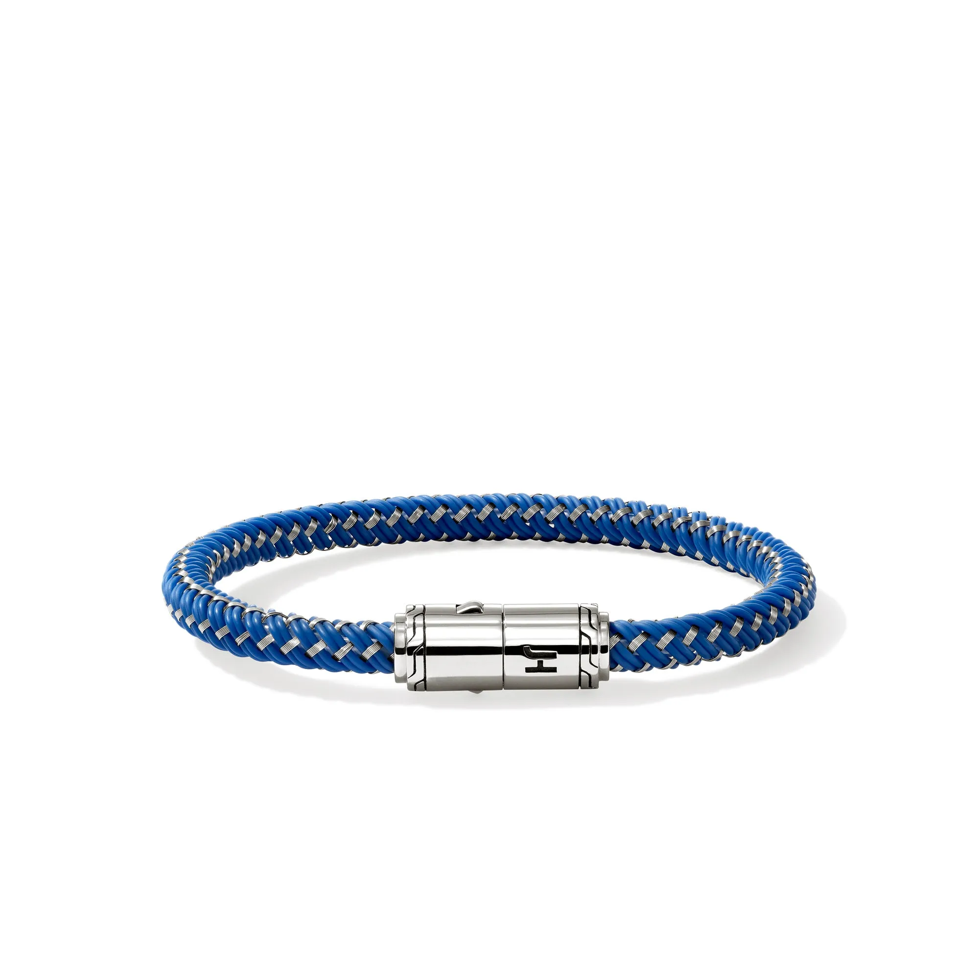 Cord Bracelet, Sterling Silver, Rubber|BU98688BUST sold by John Hardy