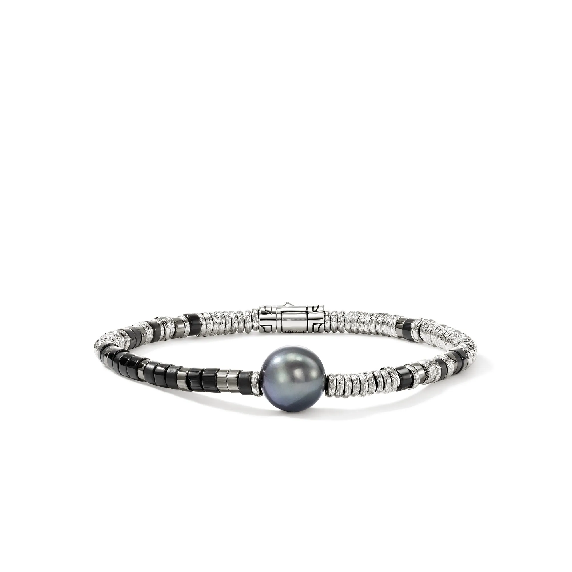 Heishi Bracelet, Sterling Silver, Hardstones, Pearl|BUS987971BONHE sold by John Hardy