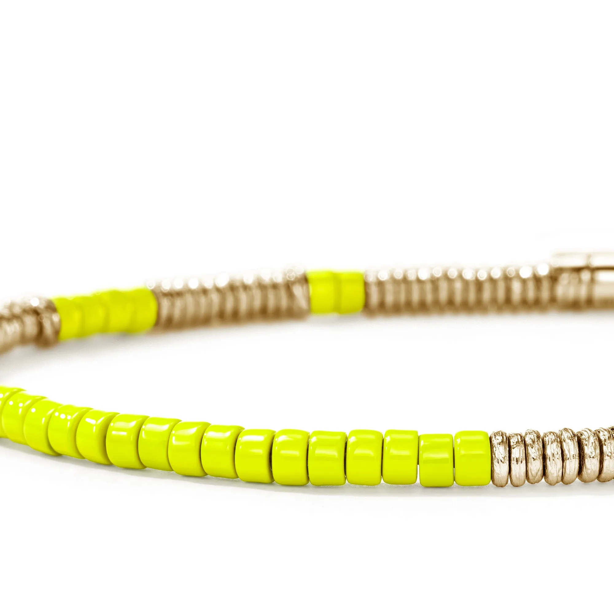 Heishi Bracelet, Gold, Enamel|BUZZ900698YE sold by John Hardy product image thumbnail 2