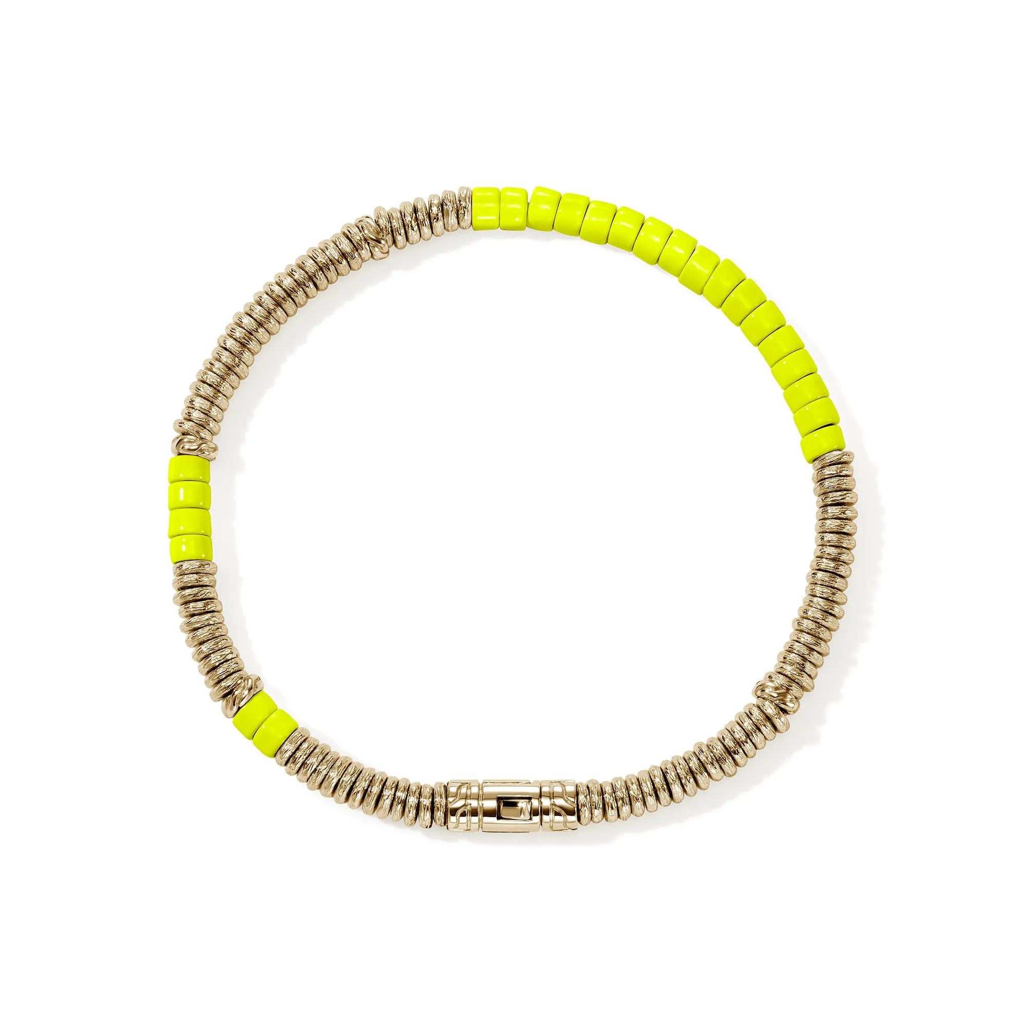 Heishi Bracelet, Gold, Enamel|BUZZ900698YE sold by John Hardy product image thumbnail 4