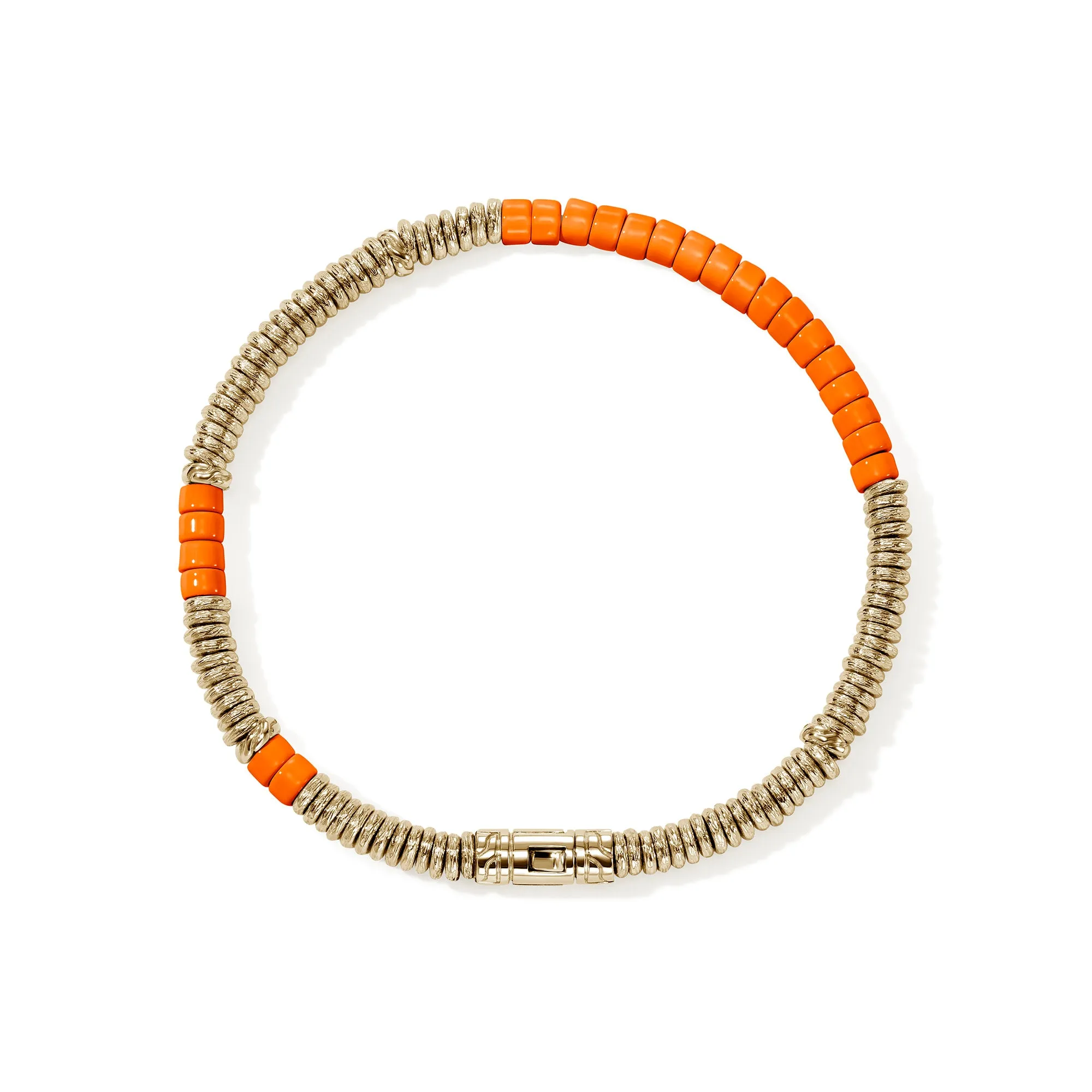 Heishi Bracelet, Gold, Enamel|BUZZ900698OR sold by John Hardy product image thumbnail 4