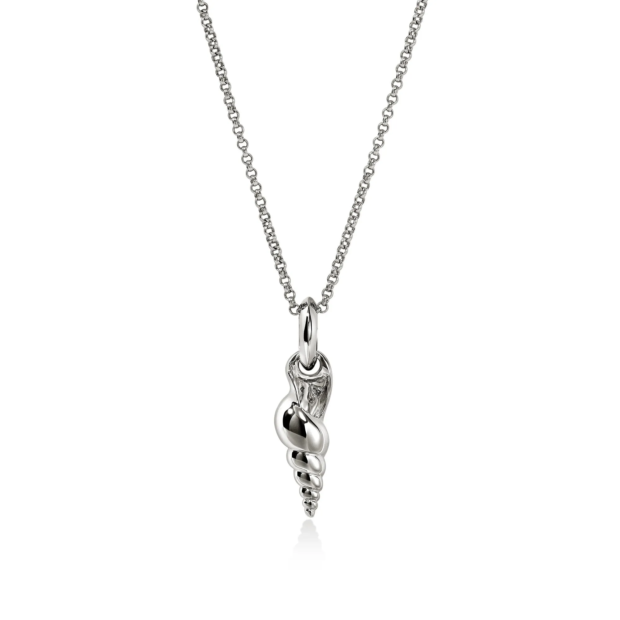 Shell Talisman Necklace, Sterling Silver, Diamonds|NBP9012142DI sold by John Hardy product image thumbnail 3