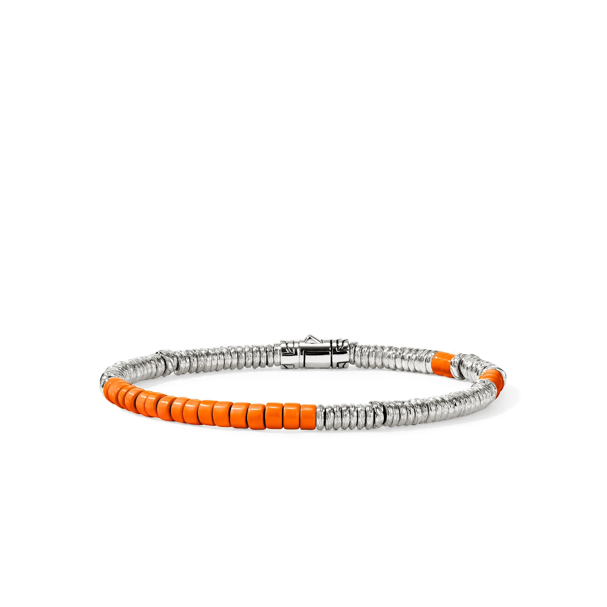 Heishi Bracelet, Sterling Silver, Enamel|BU900698OR sold by John Hardy