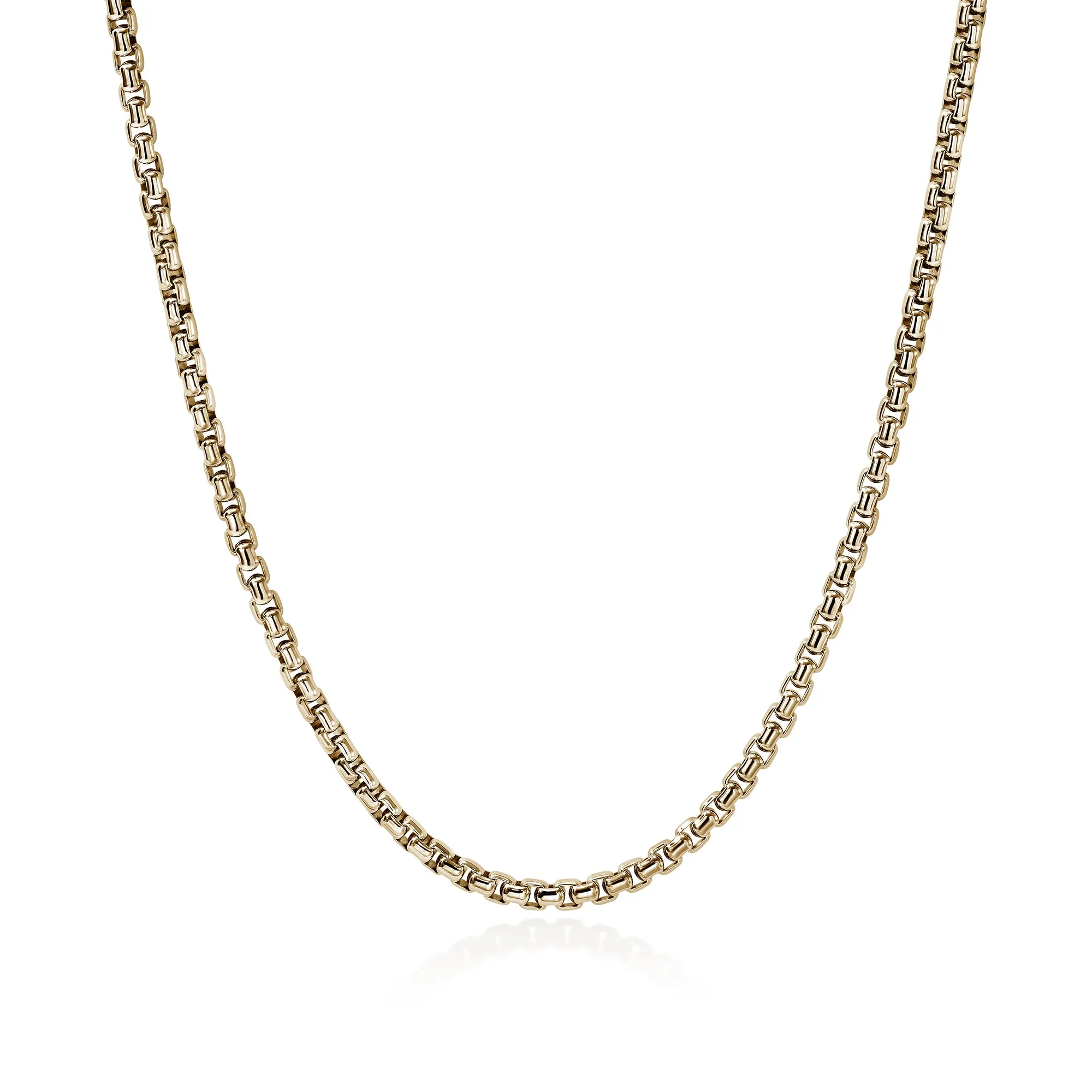 Box Chain Necklace, Gold, 3.7MM|NMGG98808 sold by John Hardy