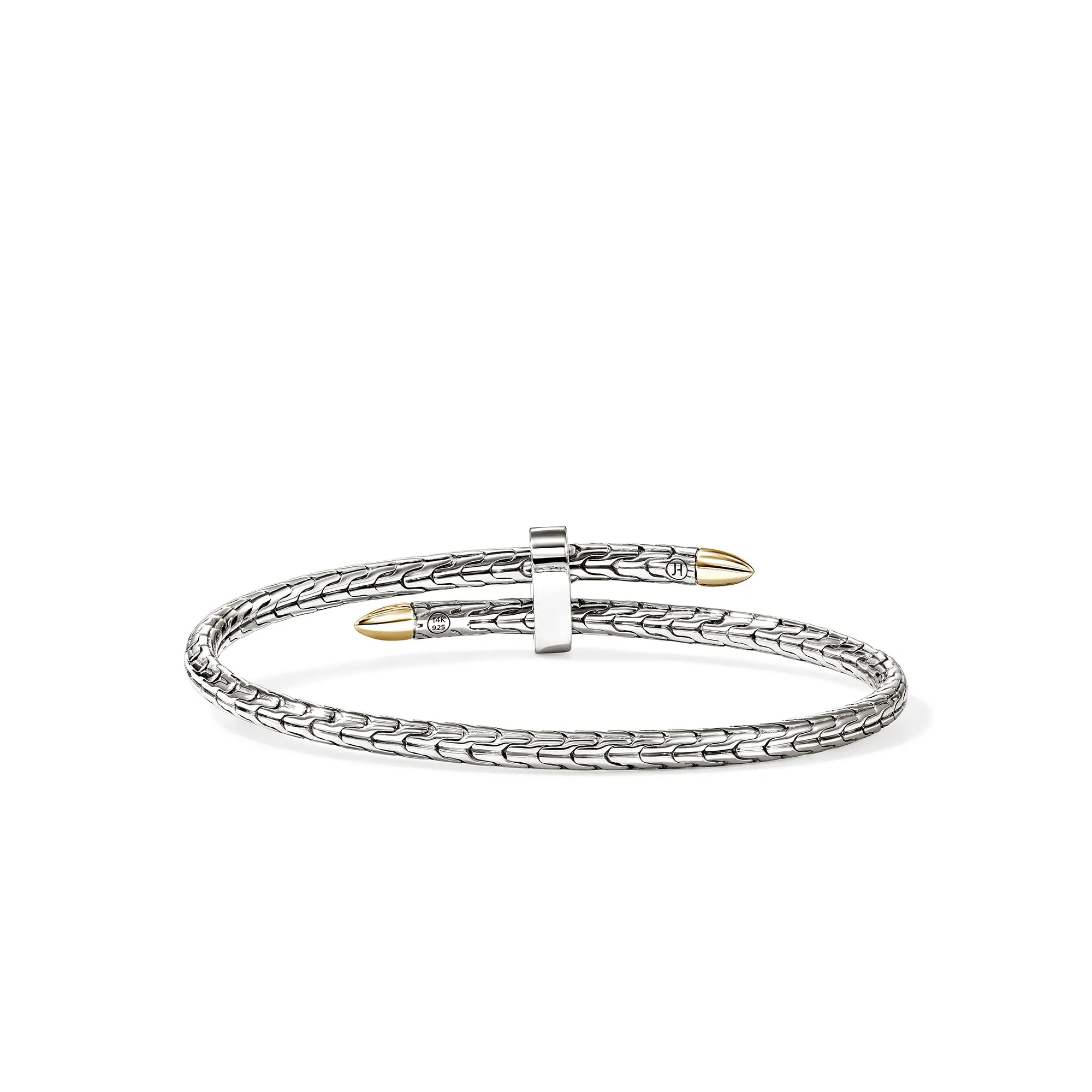 Spear Flex Cuff, Gold, Sterling Silver, Diamonds, 4MM|CZZP9878722DI sold by John Hardy product image thumbnail 4