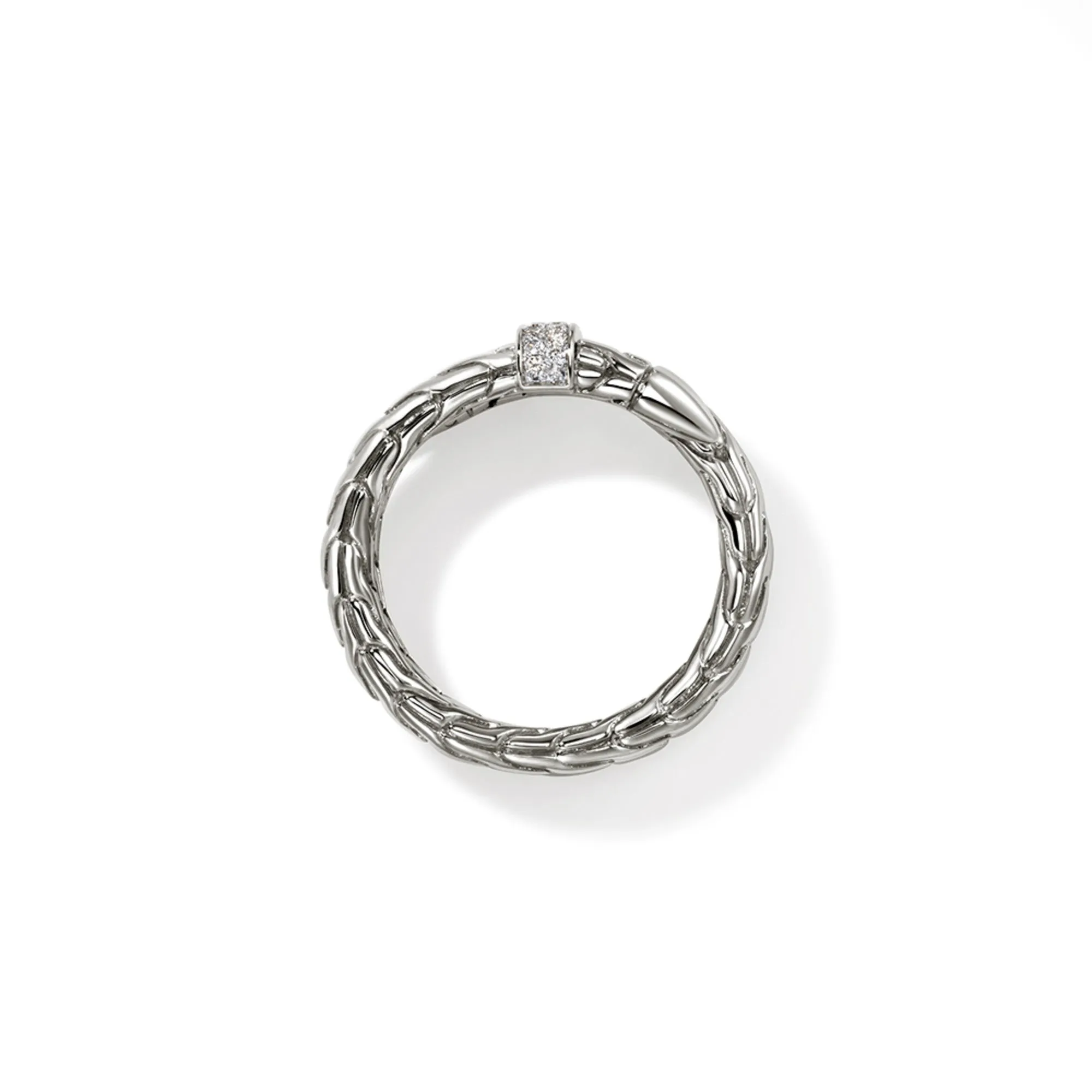 Spear Ring, Sterling Silver, Diamonds, Wide|RBP986812DI sold by John Hardy product image thumbnail 5