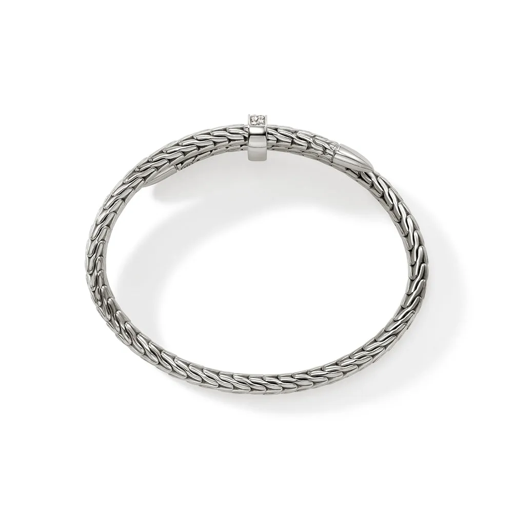 Spear Flex Cuff, Sterling Silver, Diamonds, 5.5MM|CBP9011072DI sold by John Hardy product image thumbnail 5
