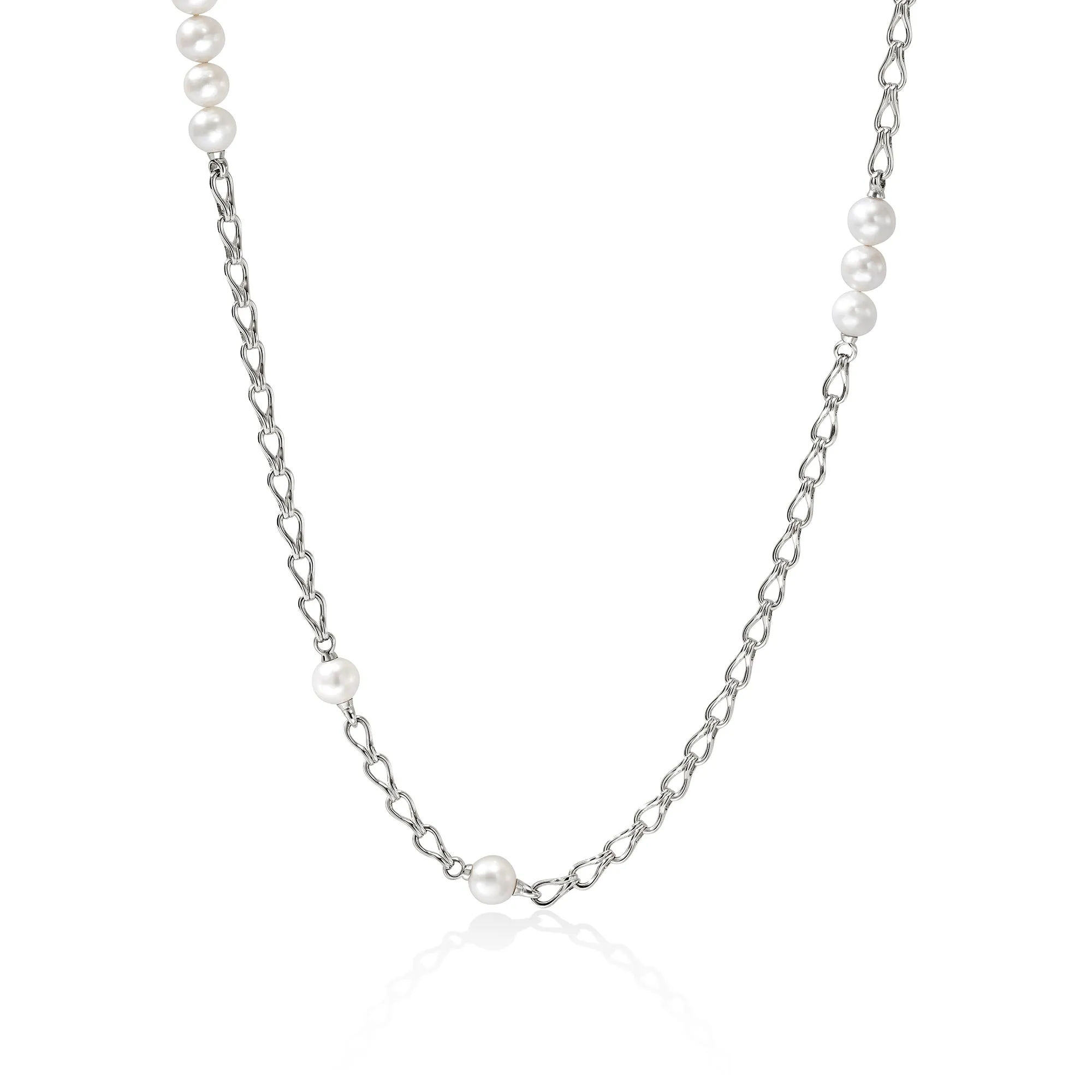 Surf Necklace, Sterling Silver, Pearls|NB895091 sold by John Hardy