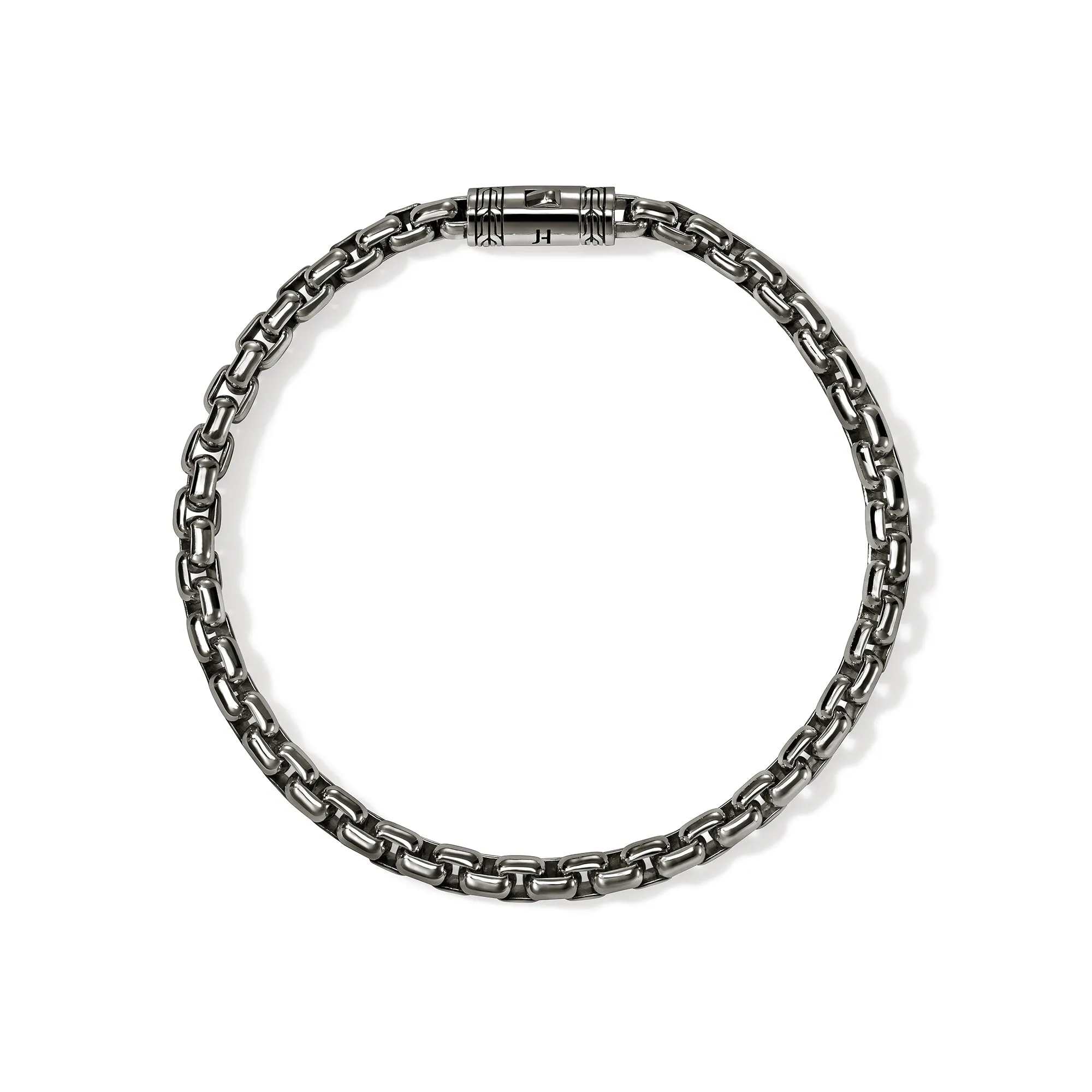 Box Chain Bracelet, Dark Silver, 4.8MM|BU98804SMBRD sold by John Hardy product image thumbnail 4