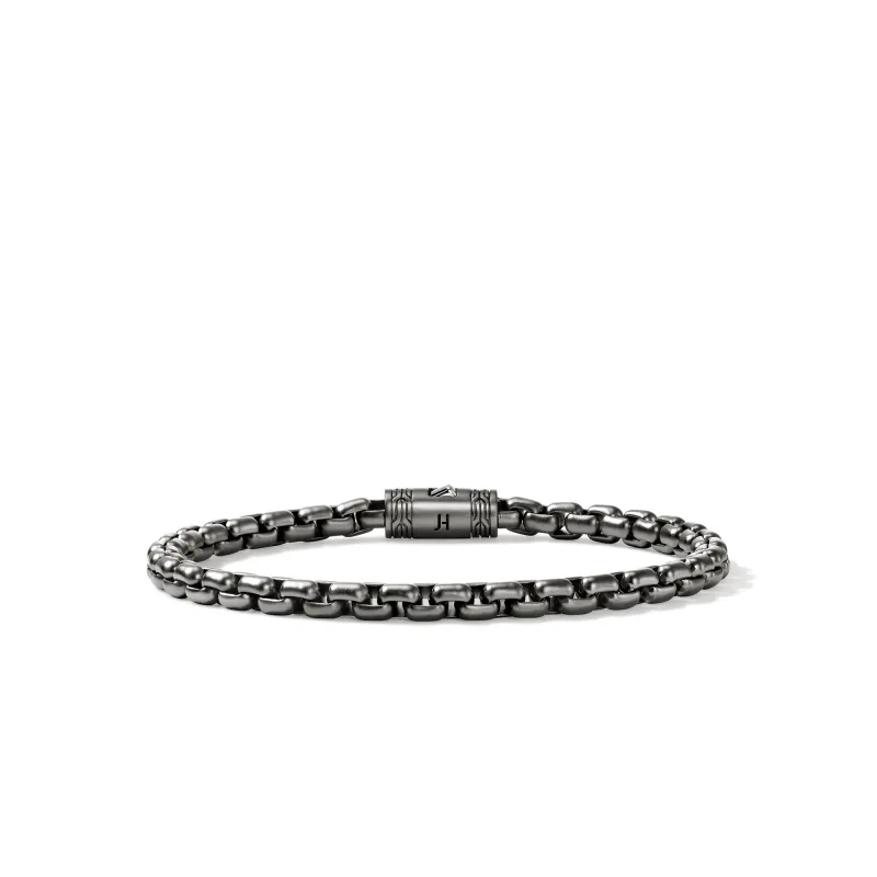 Box Chain Bracelet, Dark Silver, 4.8MM|BU98804SMBRD sold by John Hardy