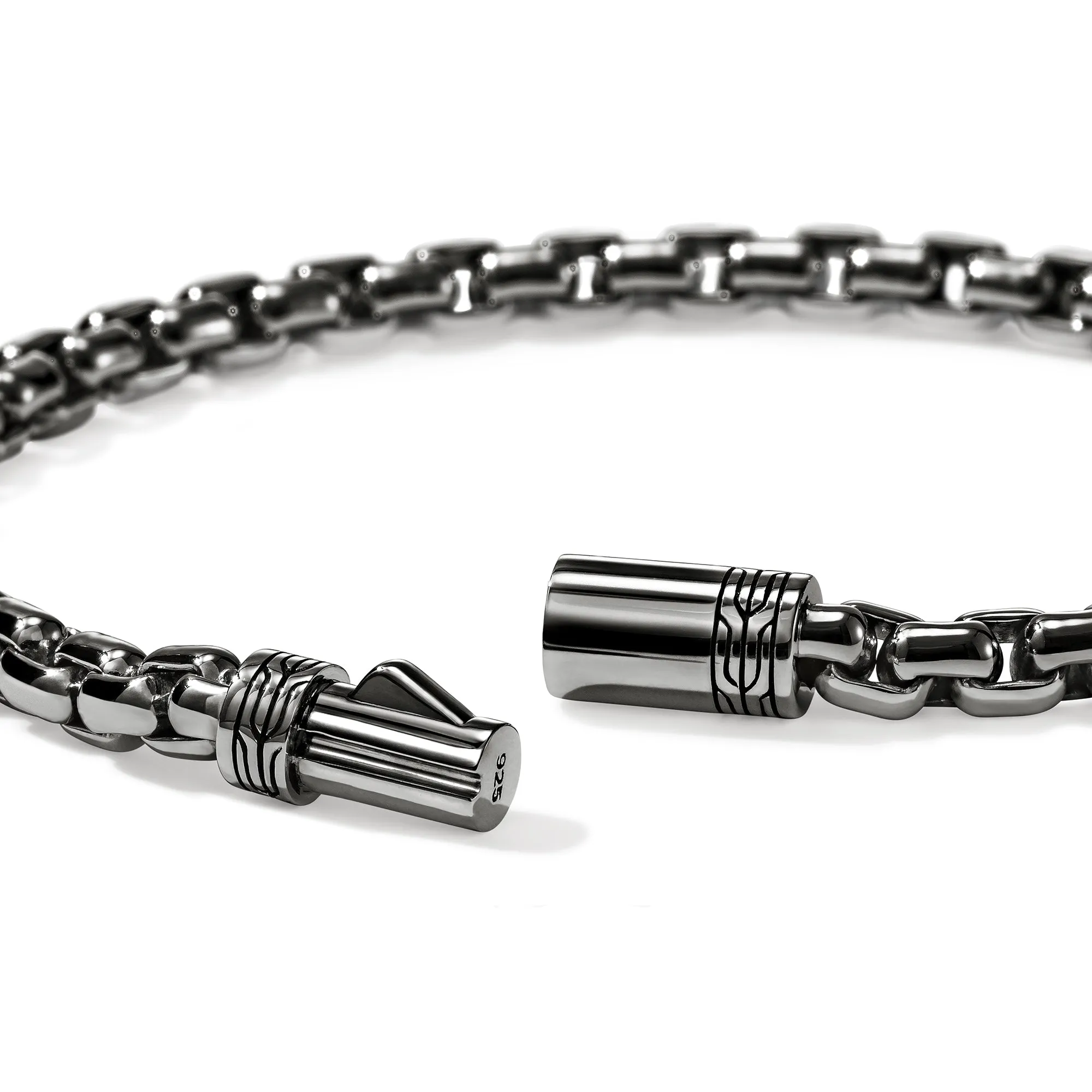Box Chain Bracelet, Dark Silver, 4.8MM|BU98804SMBRD sold by John Hardy product image thumbnail 2