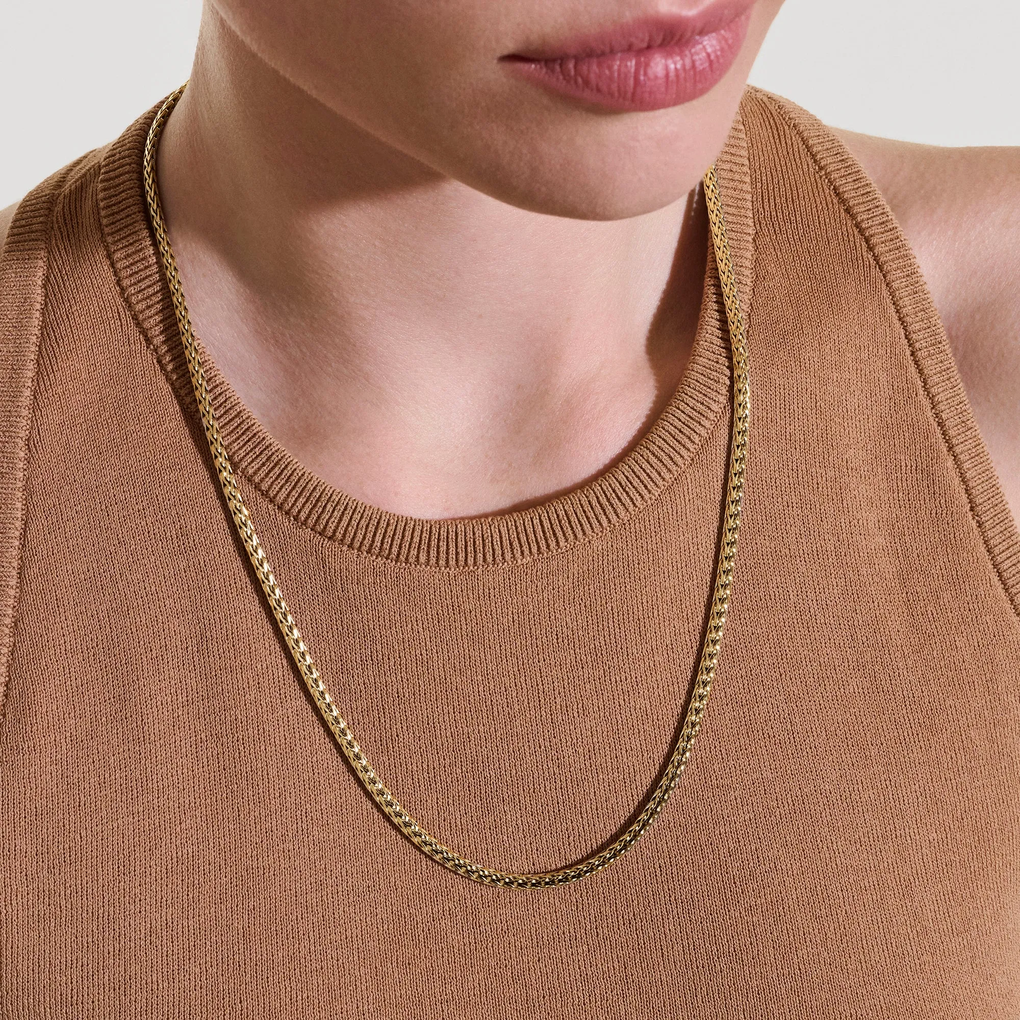 Icon Mini Necklace, Gold, 3.5MM|NMGG98893 sold by John Hardy product image thumbnail 4