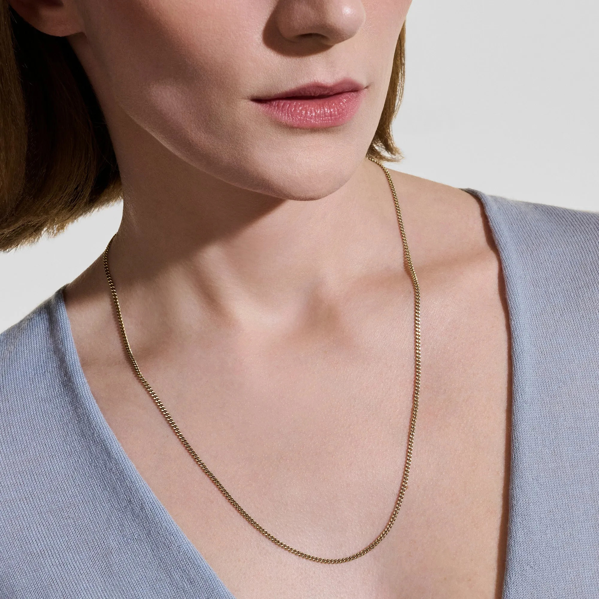 Curb Chain Necklace, Gold, 2.1MM|NMGG98811 sold by John Hardy product image thumbnail 4