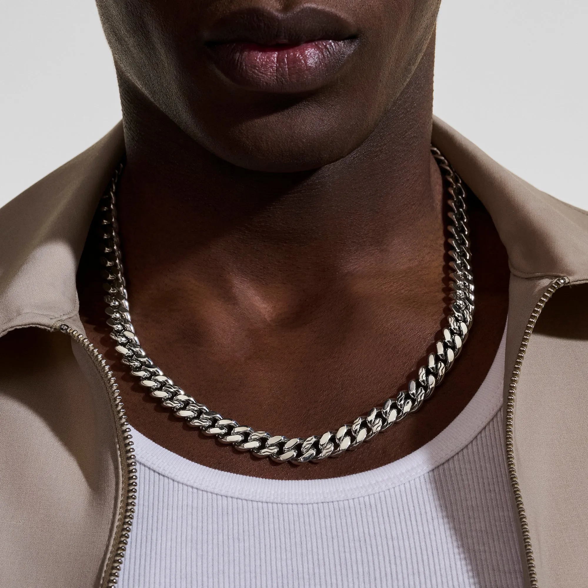 Curb Chain Necklace, Sterling Silver, 11MM|NM98814 sold by John Hardy product image thumbnail 3