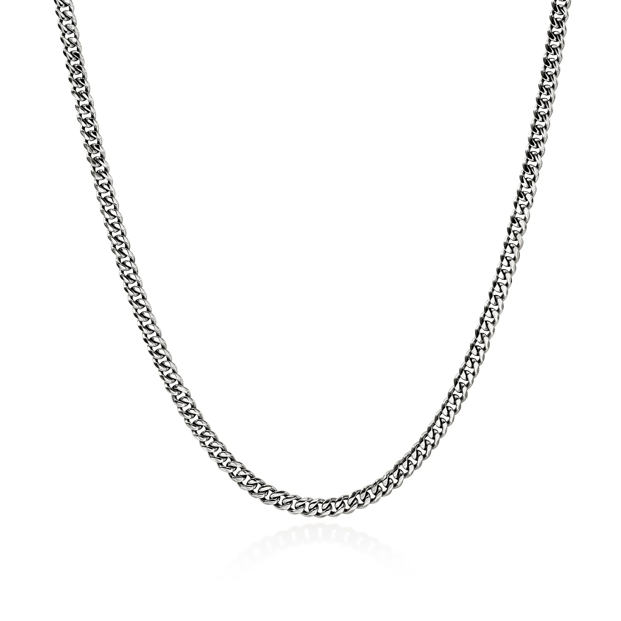 Curb Chain Necklace, Sterling Silver, 3.9MM|NM98812 sold by John Hardy