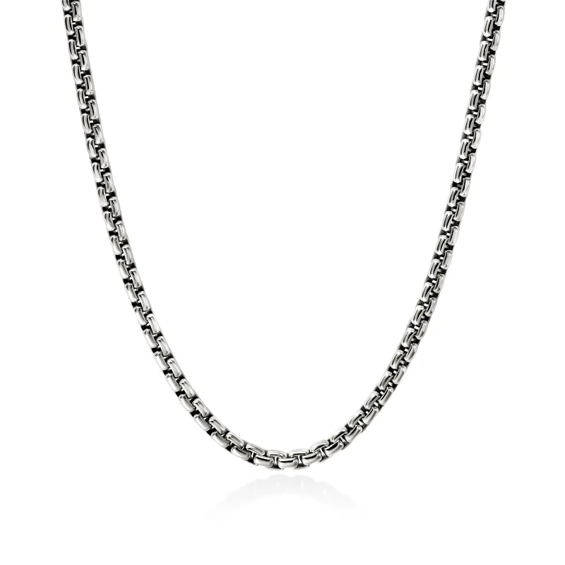 Box Chain Necklace, Sterling Silver, 6MM|NM98810 sold by John Hardy