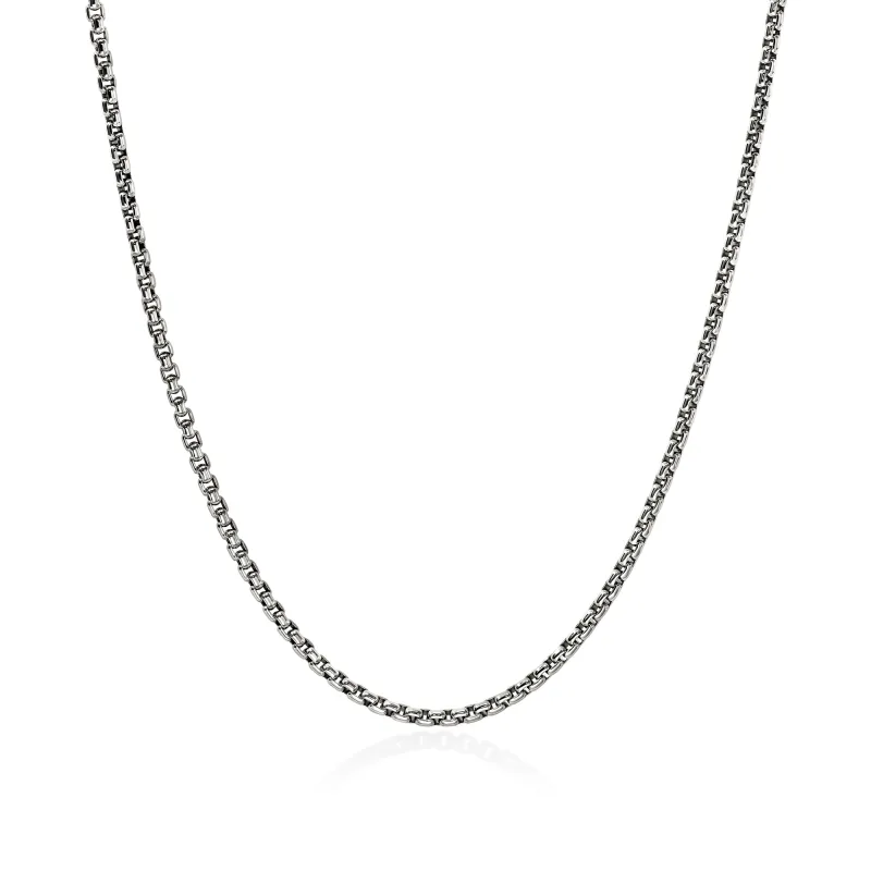Box Chain Necklace, Sterling Silver, 2.7MM|NM98807 sold by John Hardy