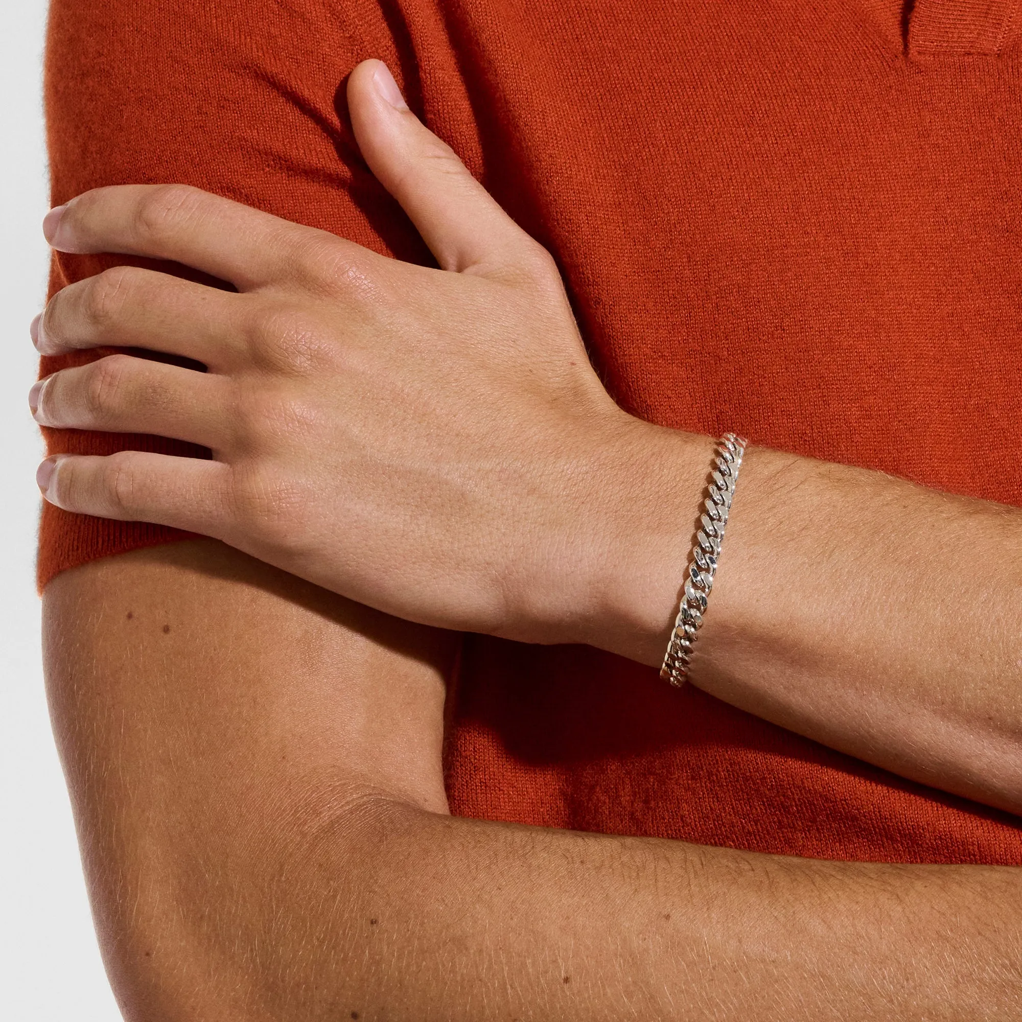 Curb Chain Bracelet, Sterling Silver, 7MM|BU98816 sold by John Hardy product image thumbnail 5