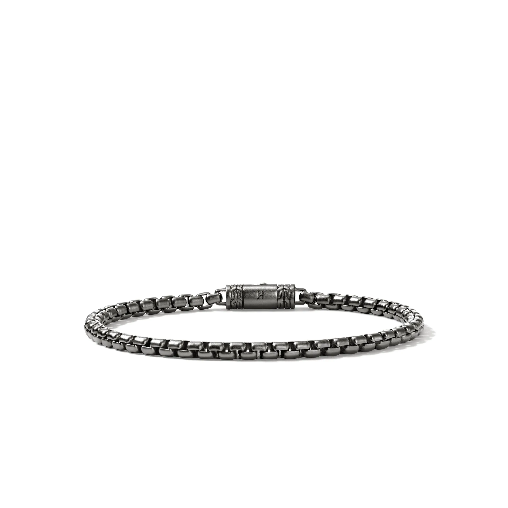 Box Chain Bracelet, Dark Silver, 3.7MM|BU98803SMBRD sold by John Hardy