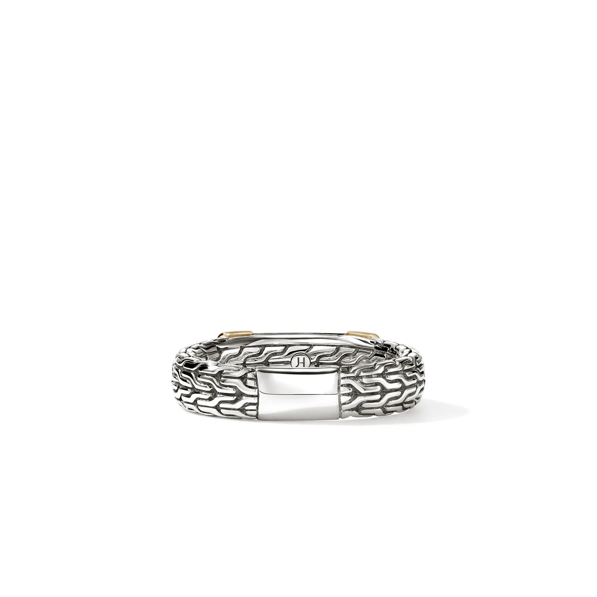 JH Essential Pave Ring, Gold, Sterling Silver, Diamonds, 5MM|RZZP988702DI sold by John Hardy product image thumbnail 3