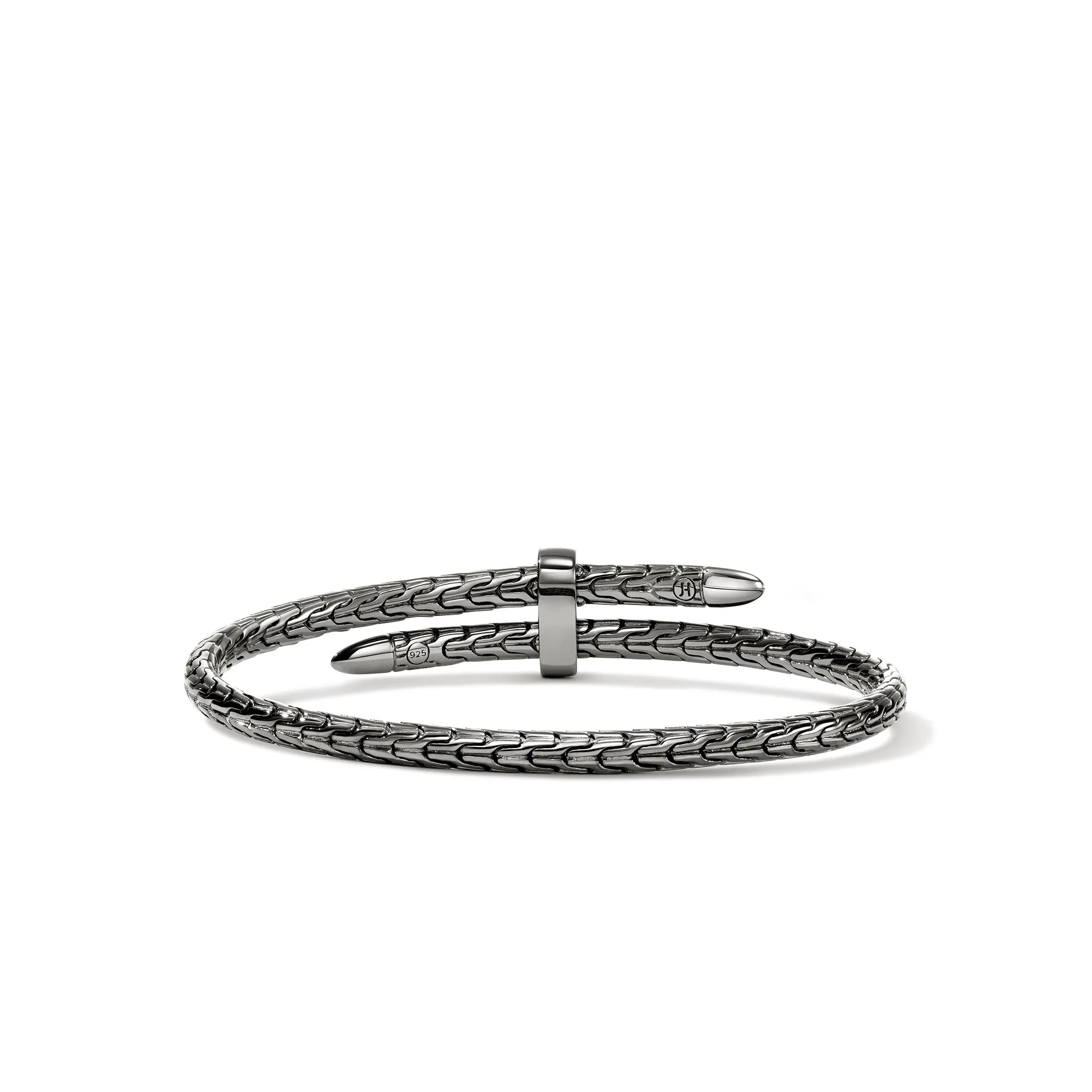 Spear Flex Cuff, Dark Silver, Diamonds, 4MM|CBP987872BRDDI sold by John Hardy product image thumbnail 4