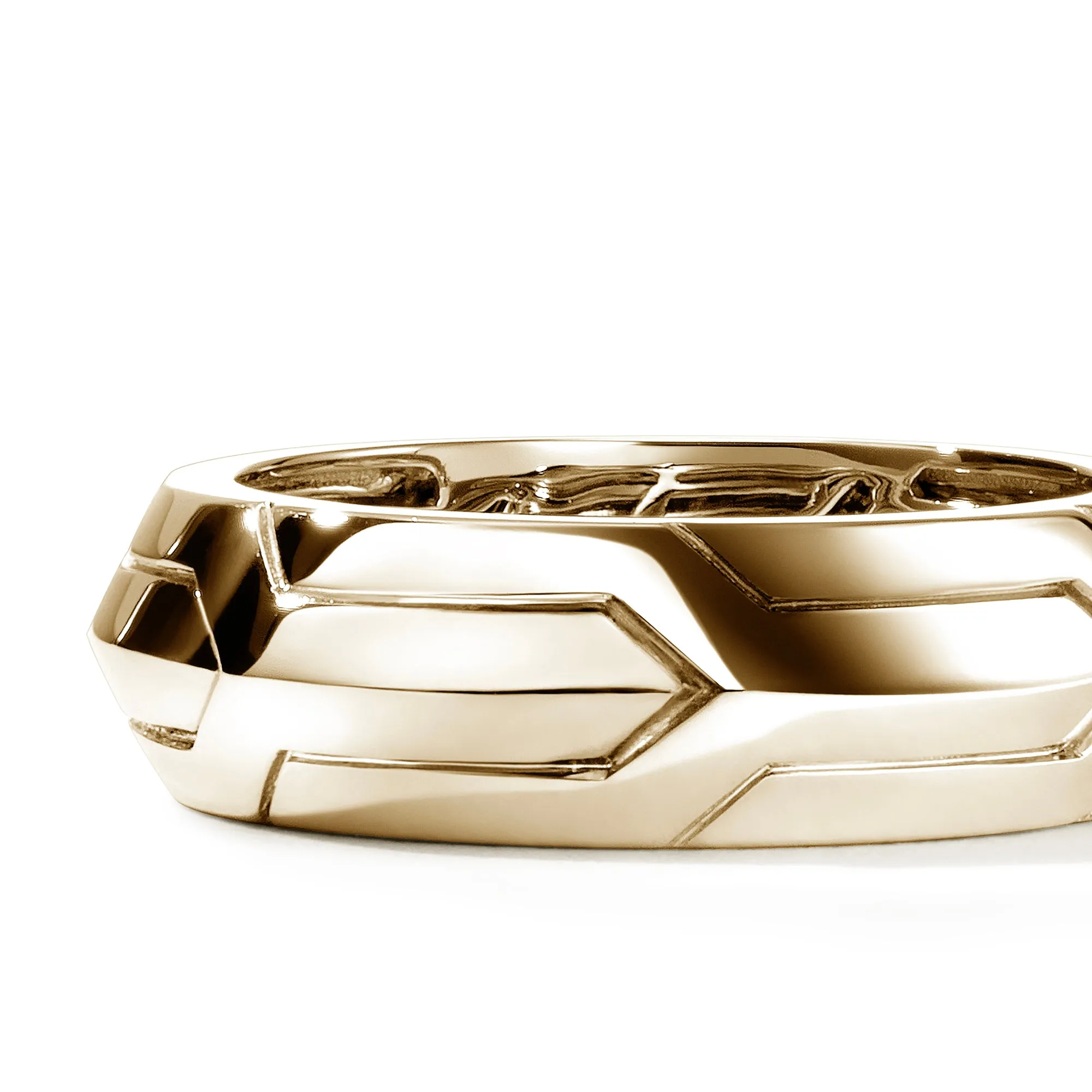 Icon 50 Band Ring, Gold, 5MM|RMGG98840 sold by John Hardy product image thumbnail 2