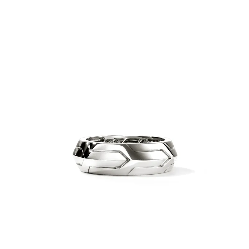 Icon 50 Band Ring, Sterling Silver, 7MM|RM98740 sold by John Hardy