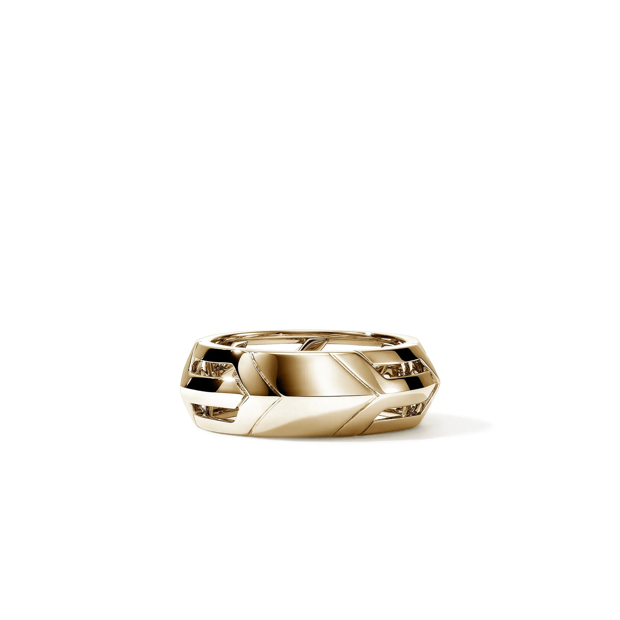 Icon 50 Band Ring, Gold, 8MM|RGG98752 sold by John Hardy product image thumbnail 3