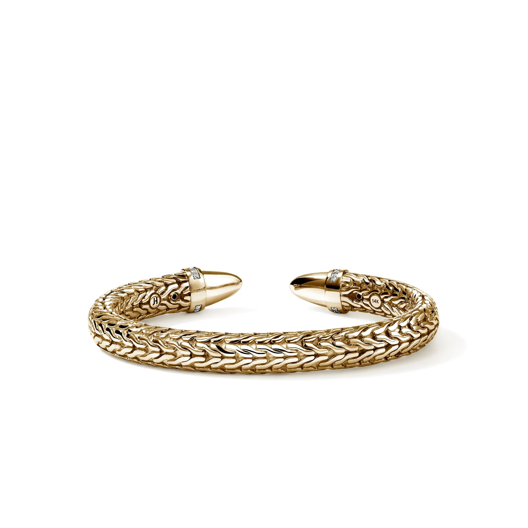 Spear 50 Flex Cuff, Gold, Diamonds|CGGX988982DI sold by John Hardy product image thumbnail 4