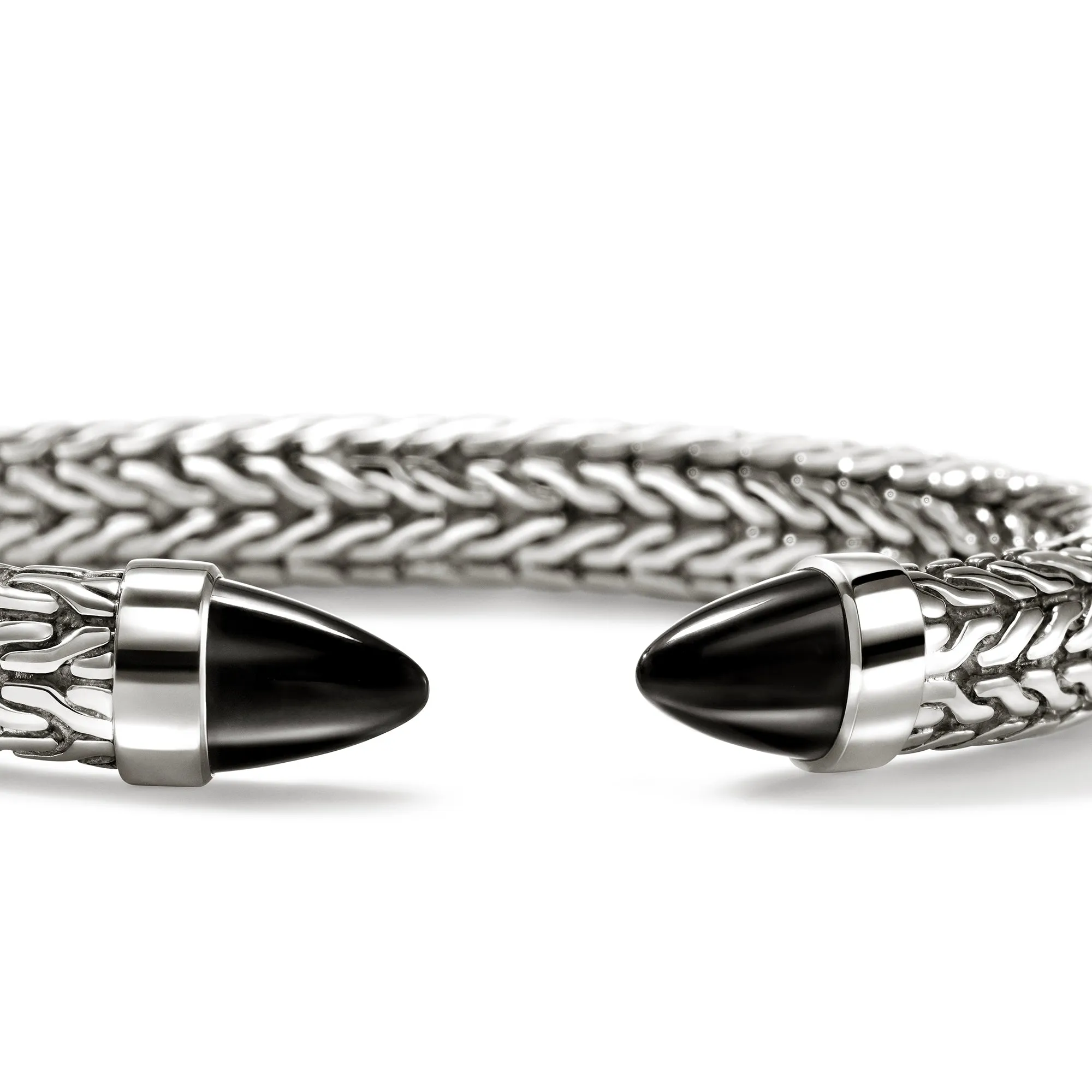 Spear 50 Flex Cuff, Sterling Silver, Black Onyx|CBS987961BON sold by John Hardy product image thumbnail 2