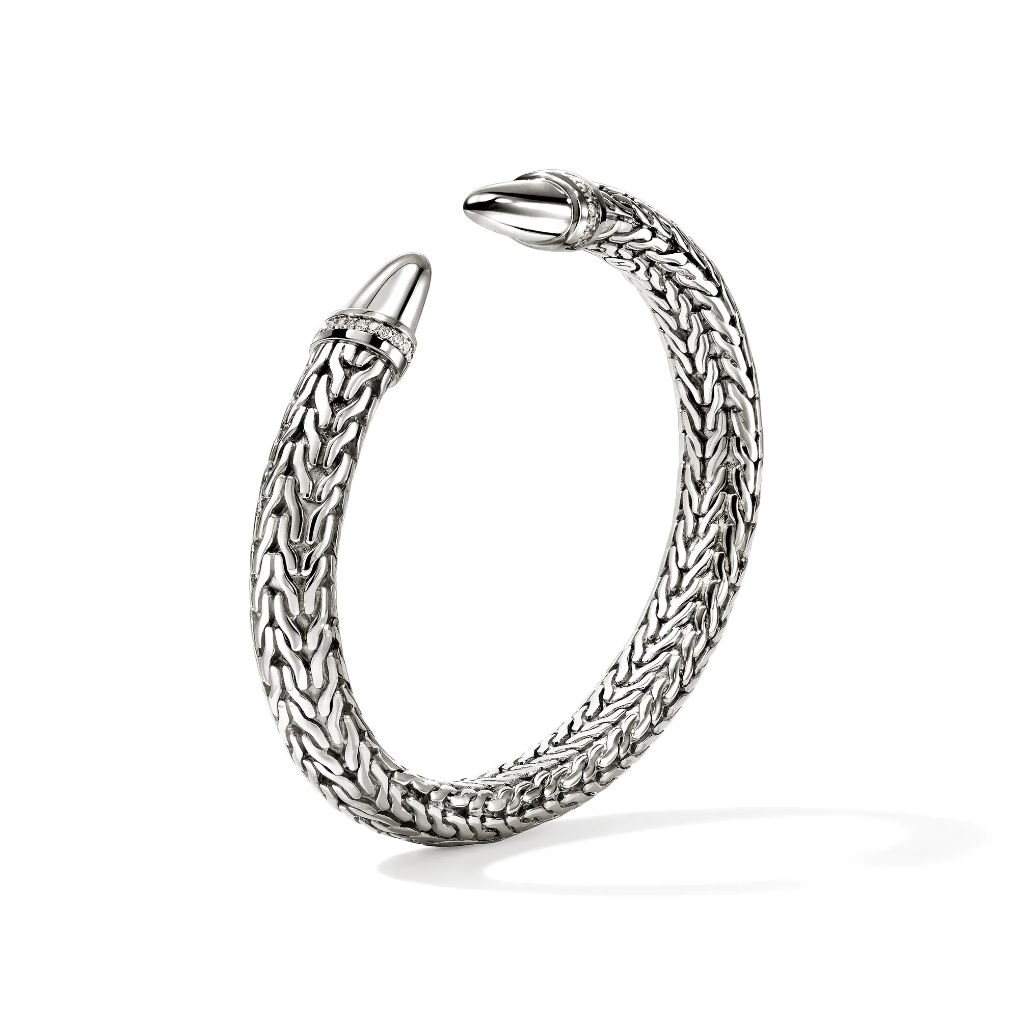 Spear 50 Flex Cuff, Sterling Silver, Diamonds|CBP988982DI sold by John Hardy product image thumbnail 3