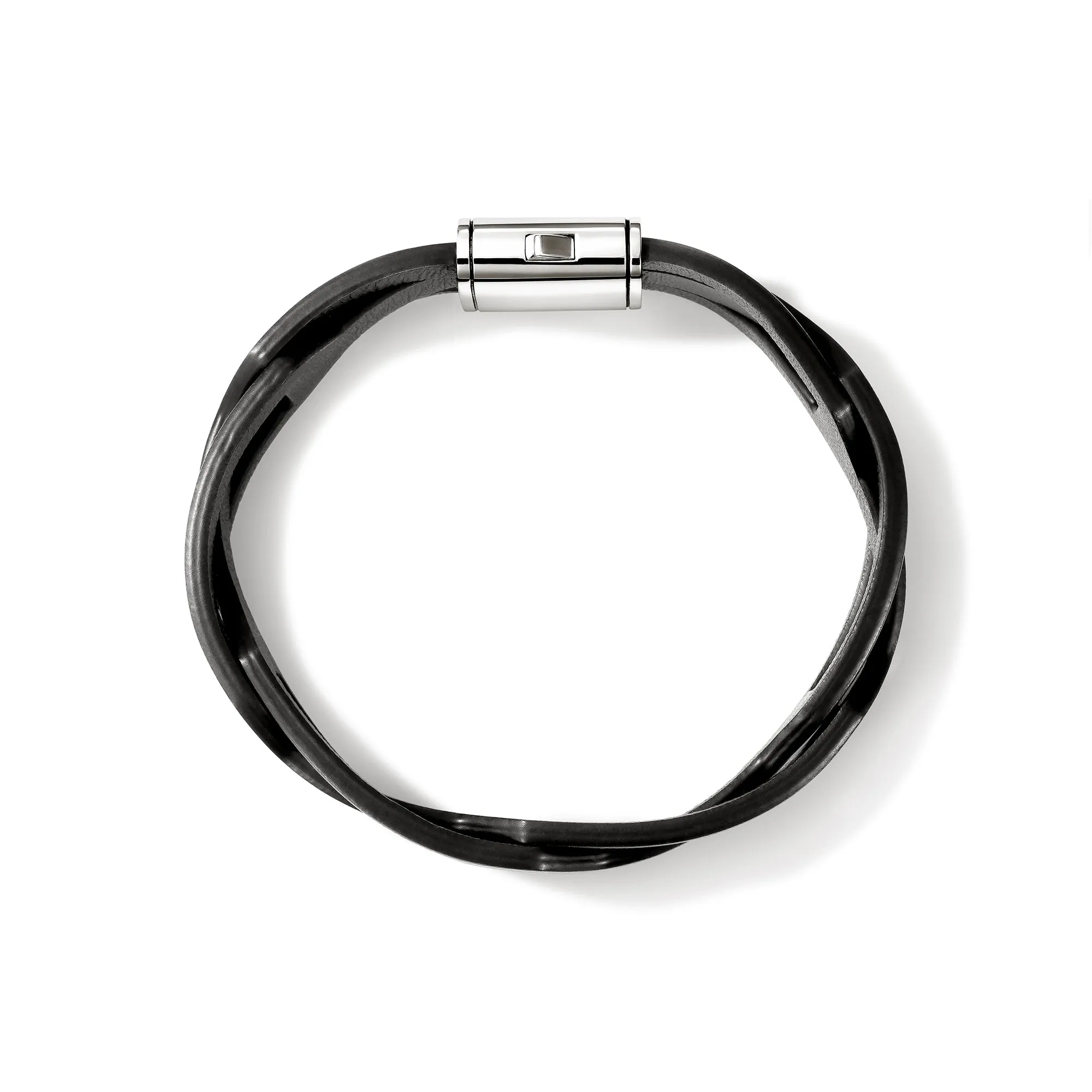 Icon 50 Bracelet, Sterling Silver, Leather|BU98744BL sold by John Hardy product image thumbnail 4