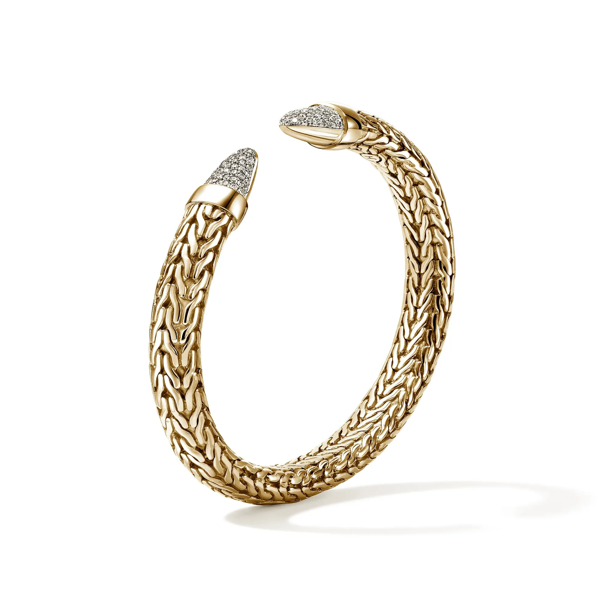 Spear 50 Flex Cuff, Gold, Diamonds|CGGX987962DI sold by John Hardy product image thumbnail 3
