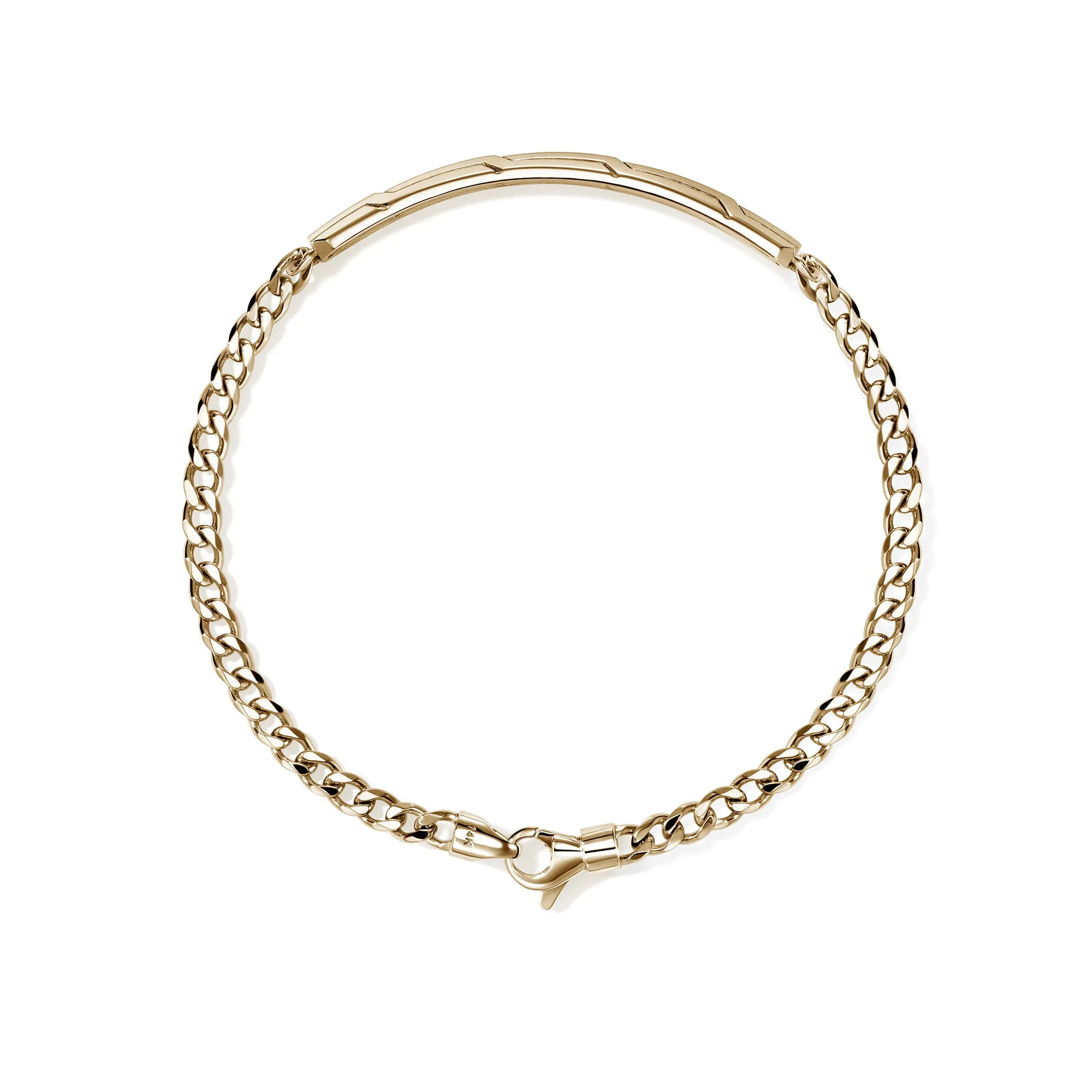 Icon 50 ID Curb Bracelet, Gold, 3.9MM|BUGG988344 sold by John Hardy product image thumbnail 4