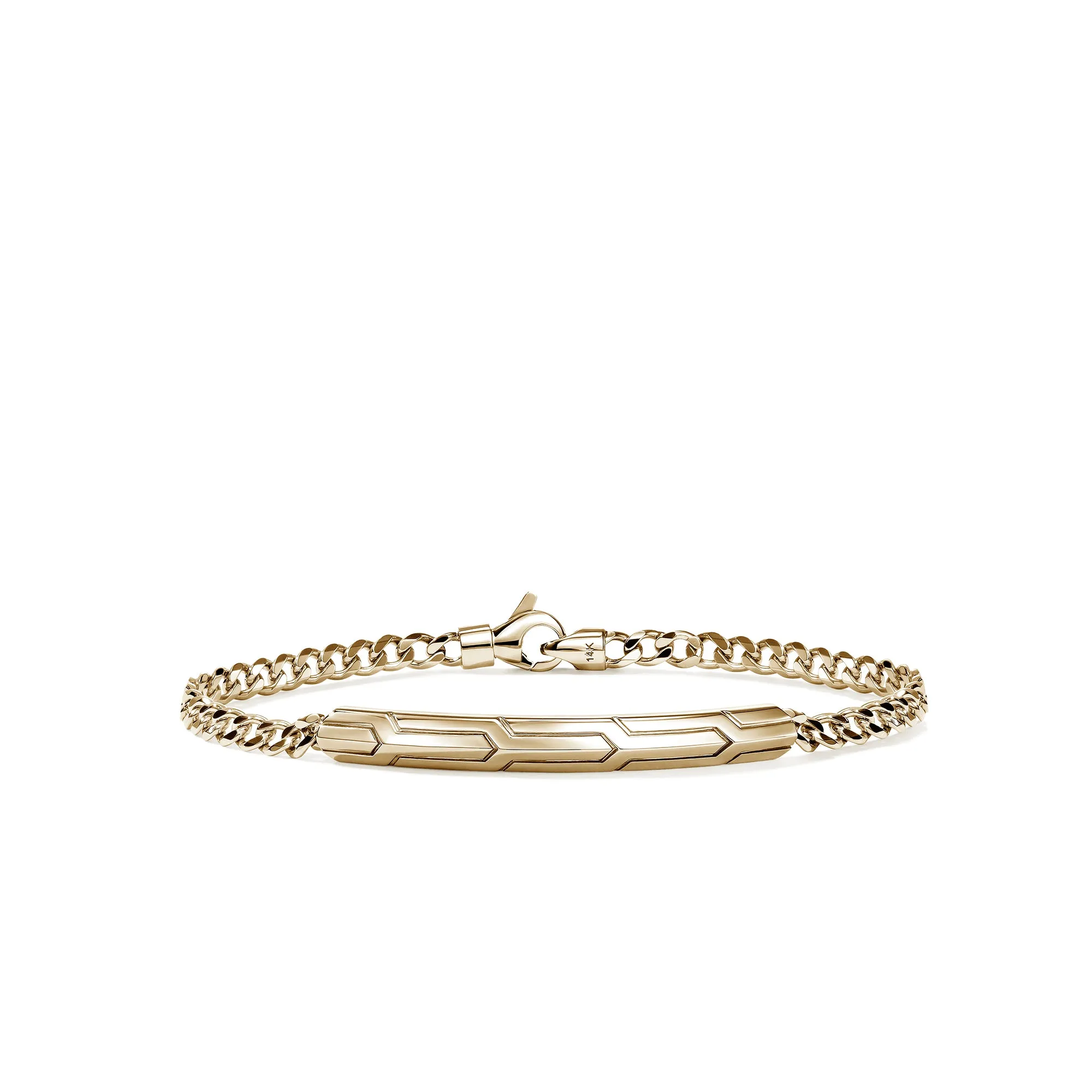 Icon 50 ID Curb Bracelet, Gold, 3.9MM|BUGG988344 sold by John Hardy