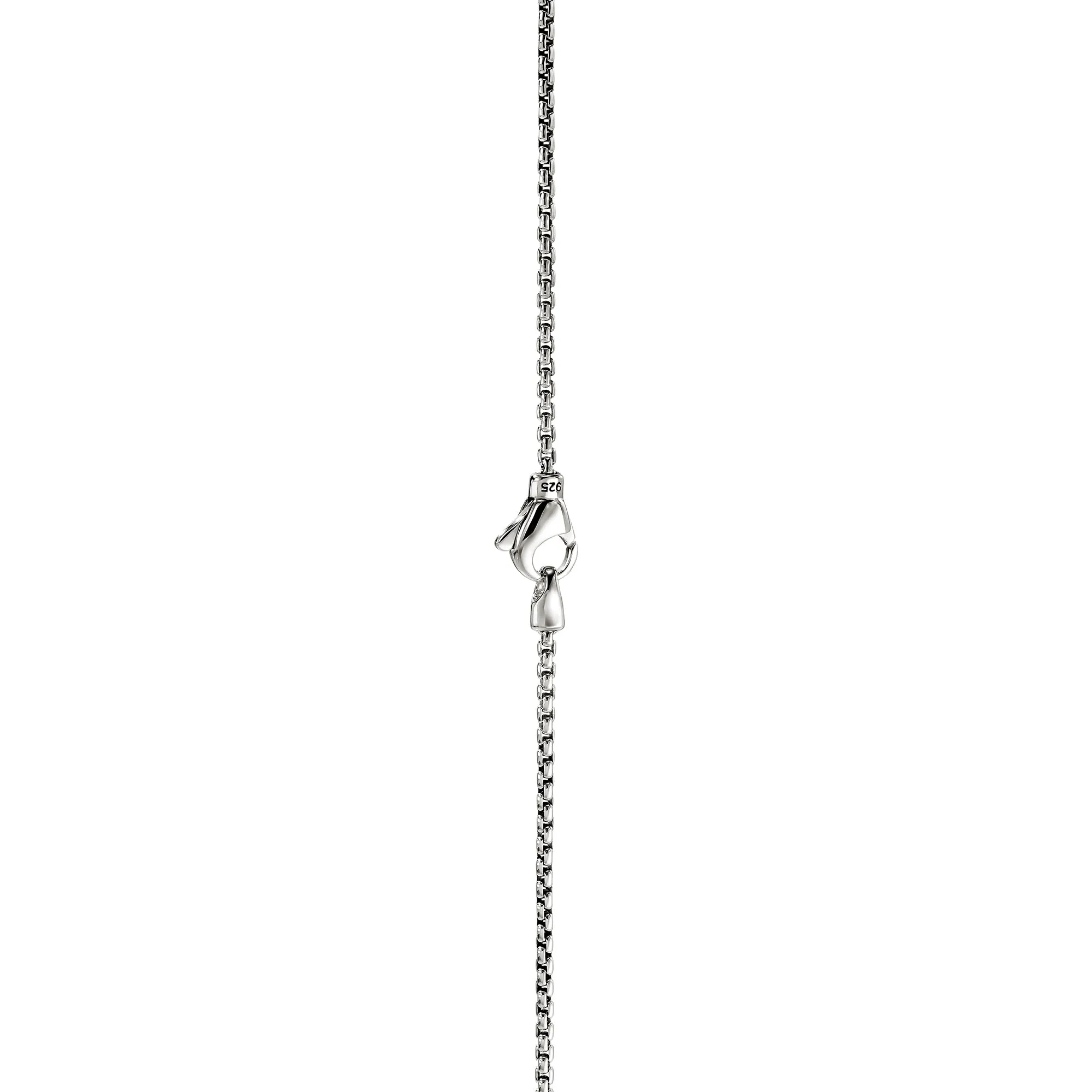 Icon 50 Tag Necklace, Sterling Silver|NM98742 sold by John Hardy product image thumbnail 4