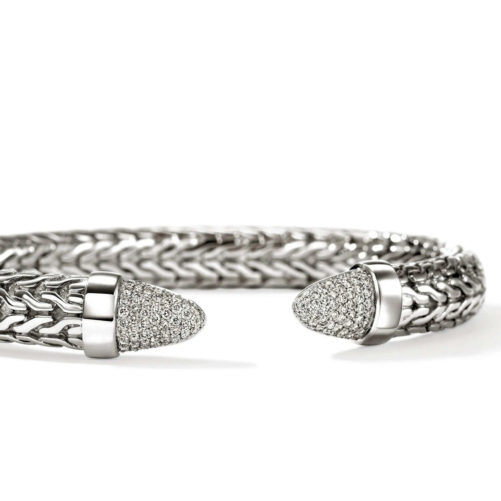 Spear 50 Flex Cuff, Sterling Silver, Diamonds|CBP987962DI sold by John Hardy product image thumbnail 2