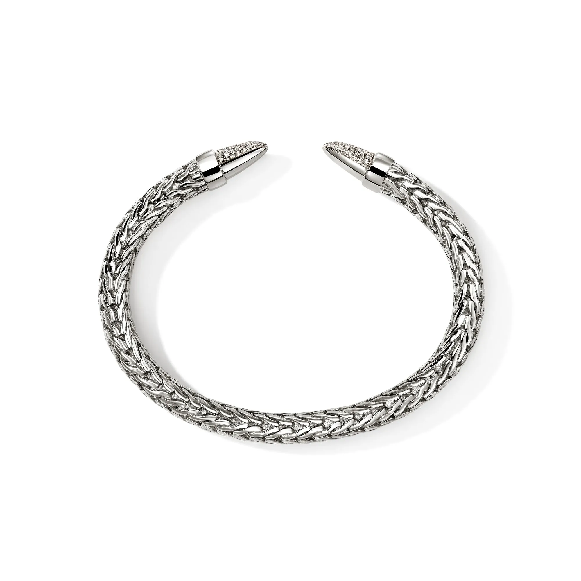 Spear 50 Flex Cuff, Sterling Silver, Diamonds|CBP987962DI sold by John Hardy product image thumbnail 5