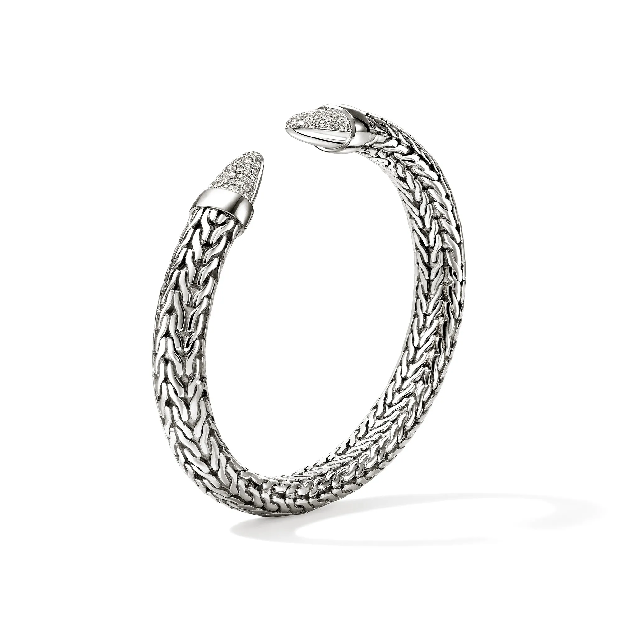 Spear 50 Flex Cuff, Sterling Silver, Diamonds|CBP987962DI sold by John Hardy product image thumbnail 3