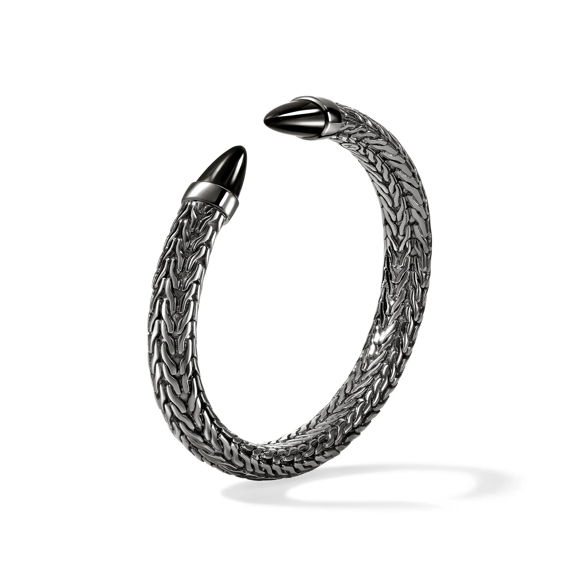 Spear 50 Flex Cuff, Dark Silver, Black Onyx|CBS987961BRDBON sold by John Hardy product image thumbnail 3