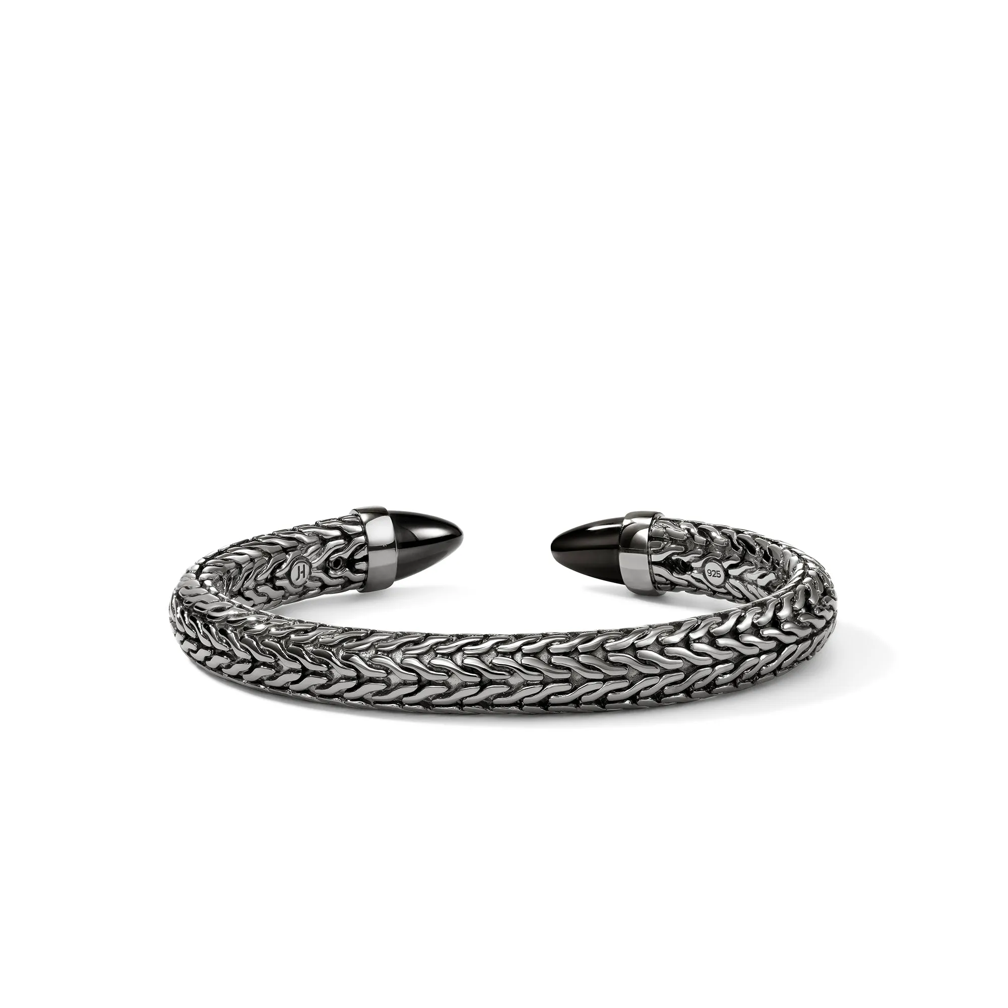 Spear 50 Flex Cuff, Dark Silver, Black Onyx|CBS987961BRDBON sold by John Hardy product image thumbnail 4